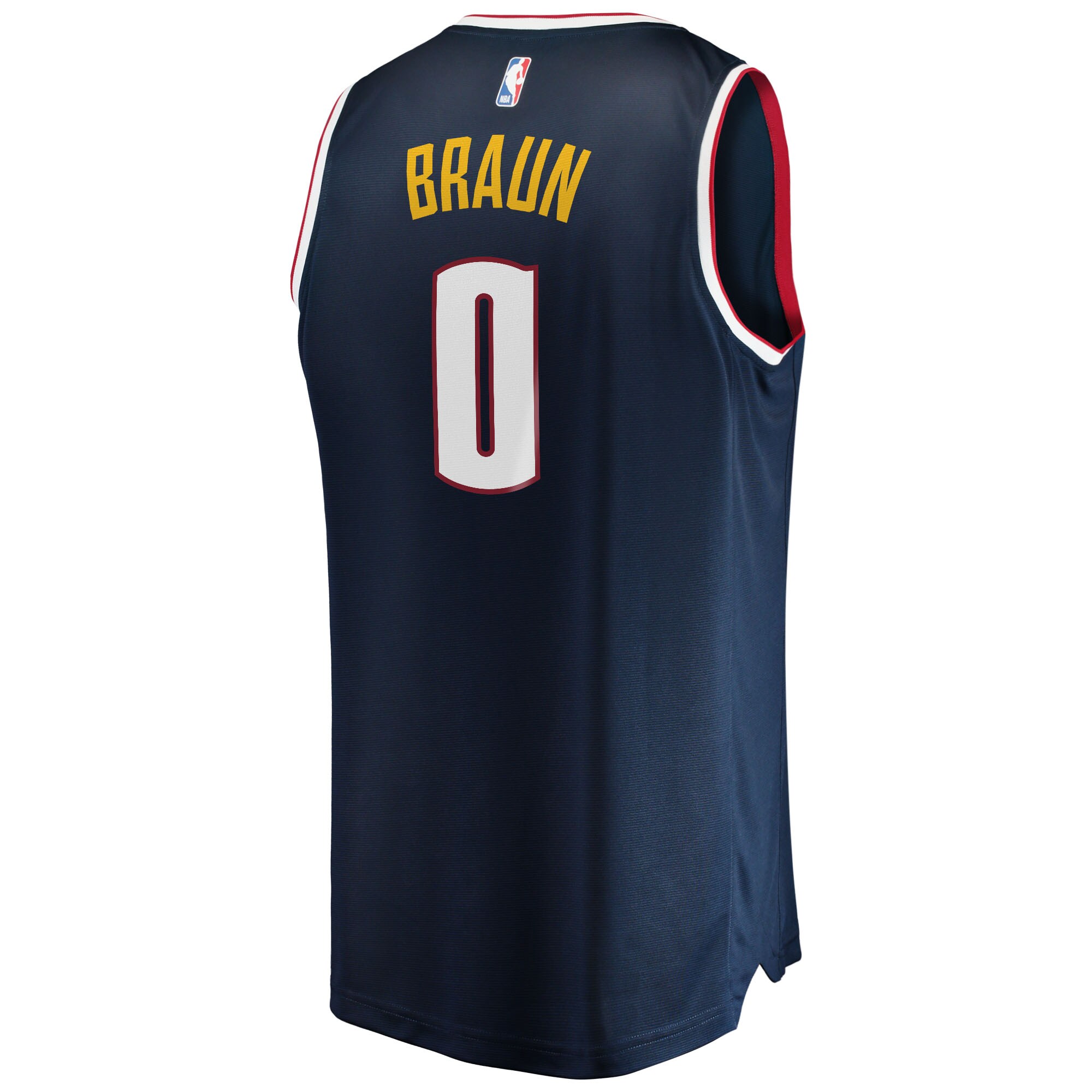 Christian Braun Denver Nuggets Fanatics 2022 NBA Draft First Round Pick Fast Break Replica Player Jersey - Icon Edition - Navy
