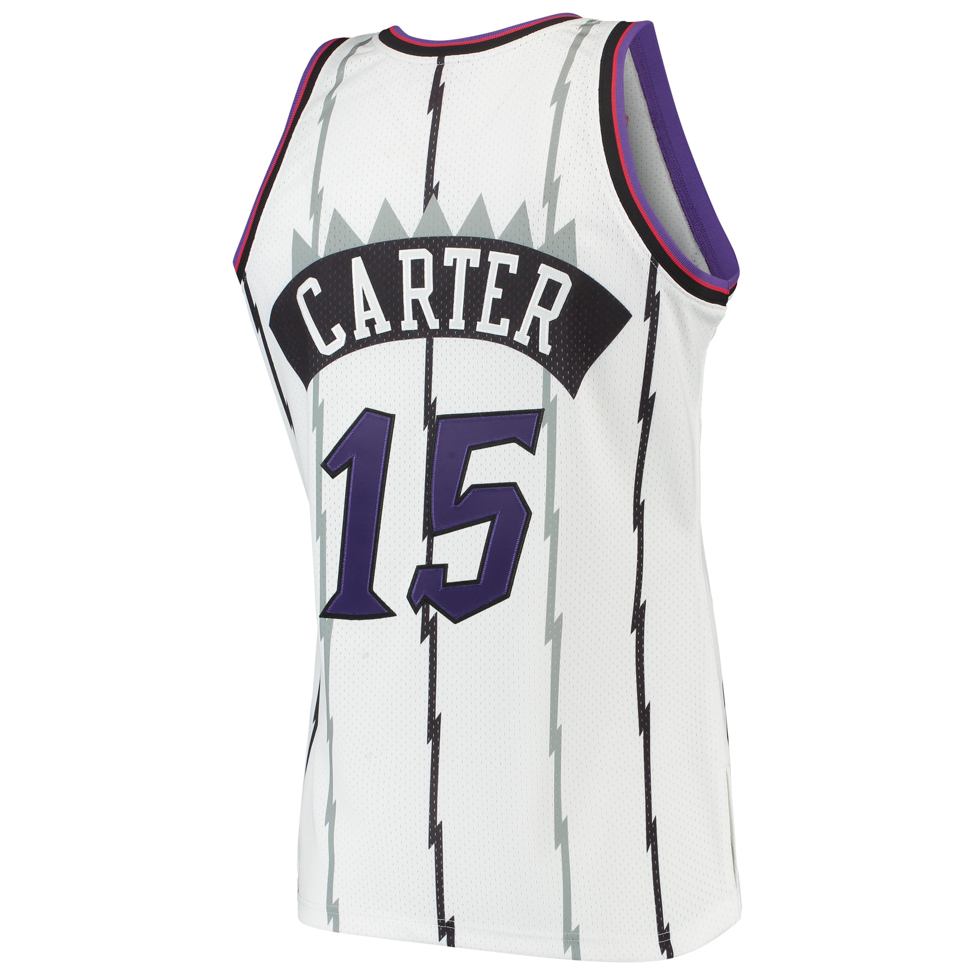 Vince Carter Toronto Raptors Mitchell & Ness 1998\/99 Hardwood Classics Authentic Jersey - White