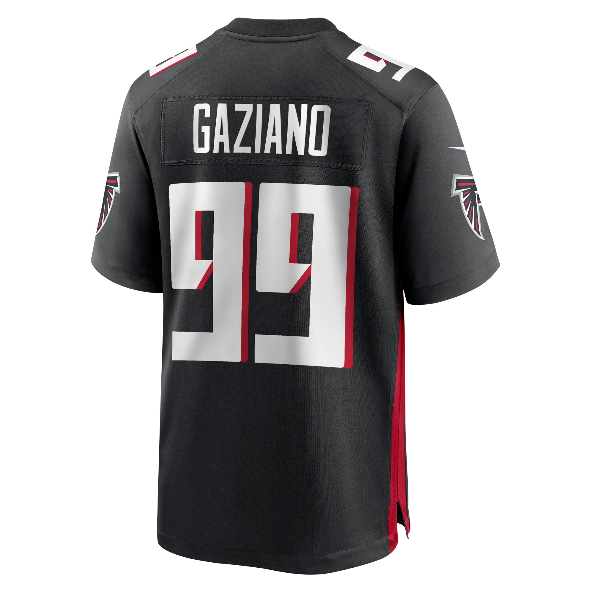 Joe Gaziano Atlanta Falcons  Team Game Jersey -  Black