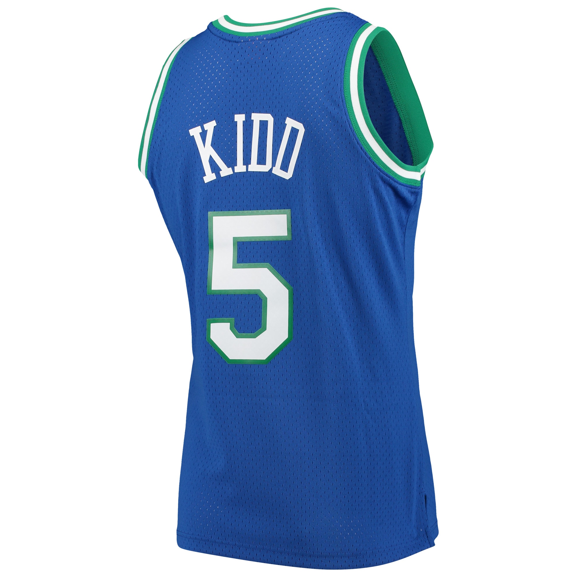 Jason Kidd Dallas Mavericks Mitchell & Ness 1994\/95 Hardwood Classics Swingman Jersey - Blue
