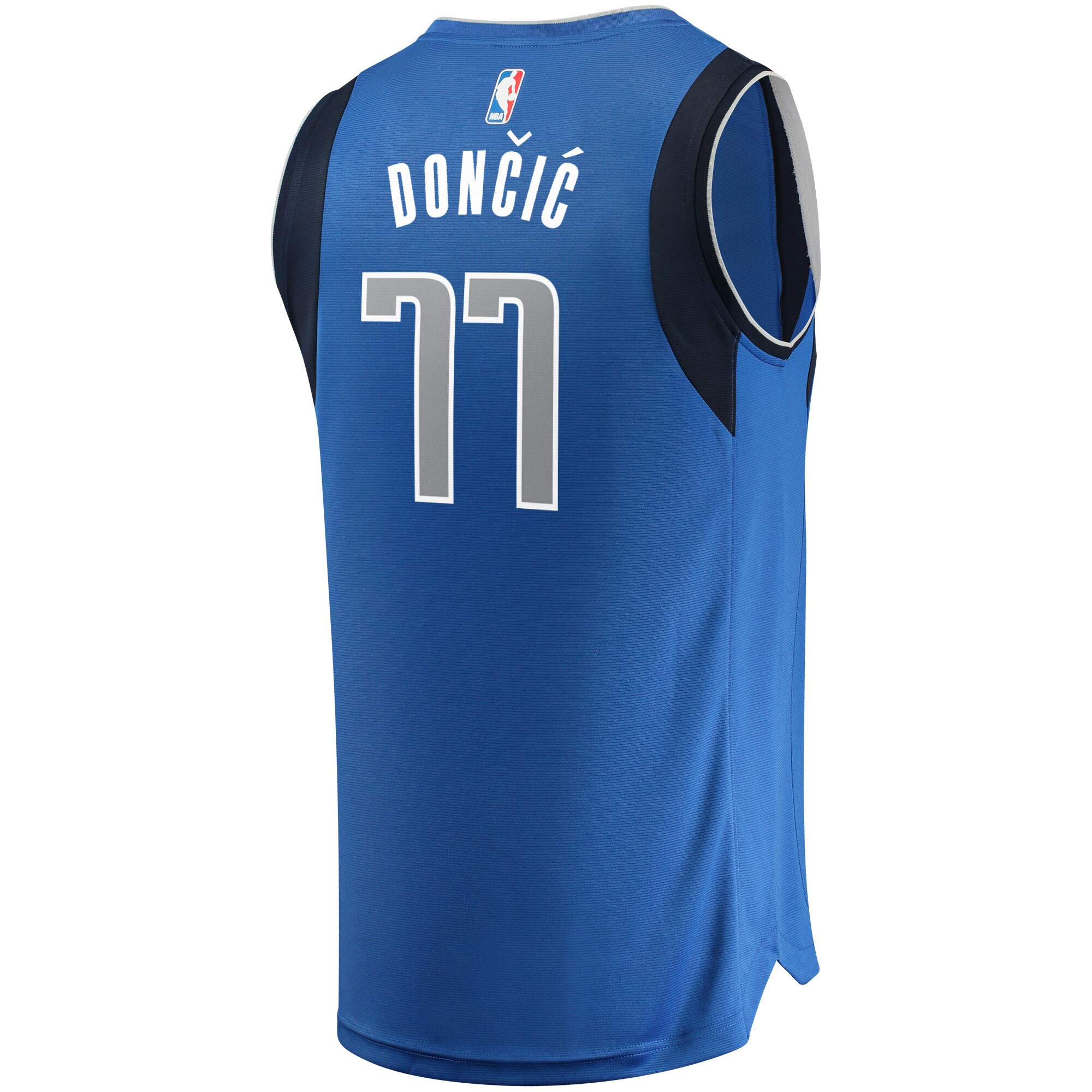 Luka Doncic Dallas Mavericks Fanatics Fast Break Replica Jersey Blue - Icon Edition