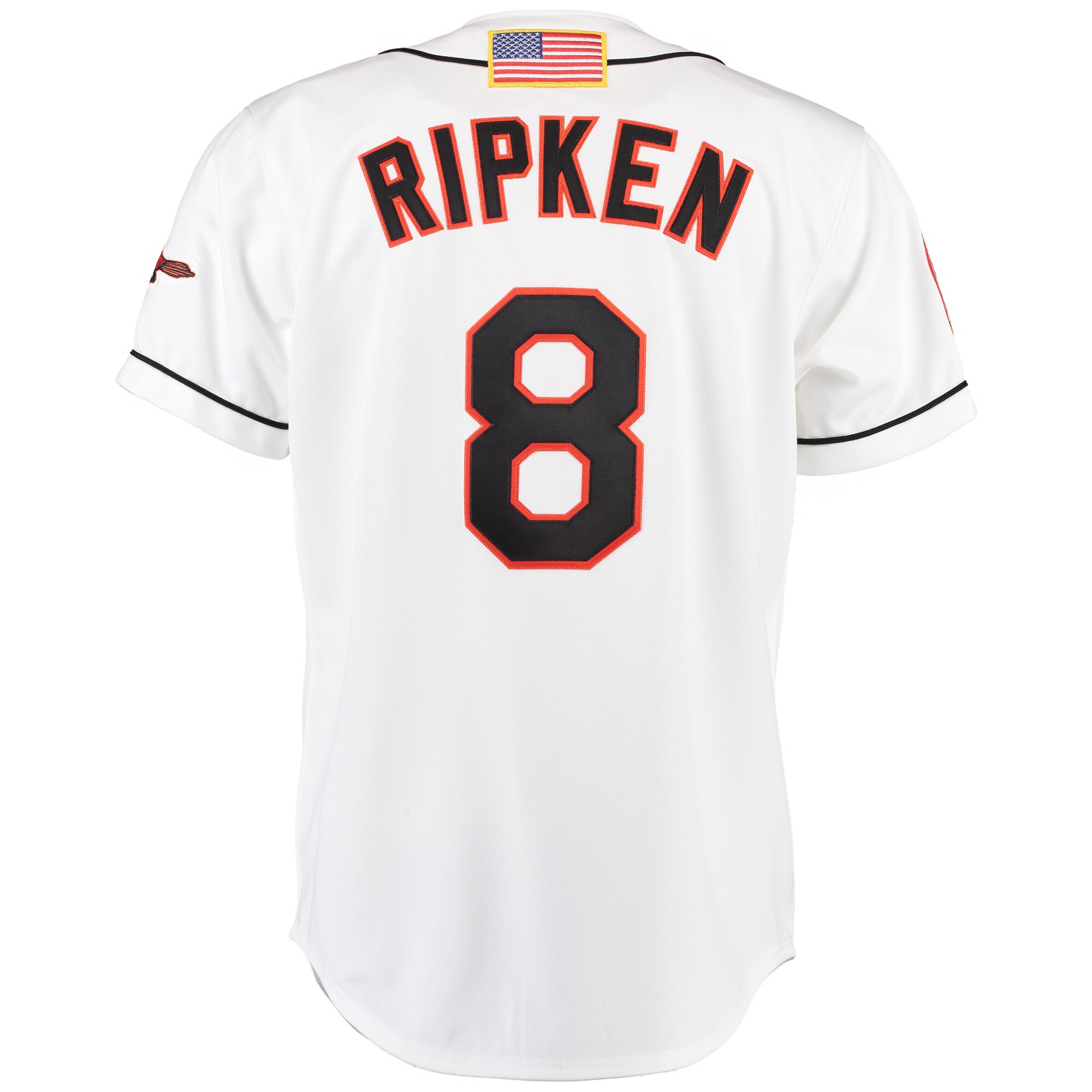 Cal Ripken Baltimore Orioles Mitchell & Ness Home Authentic Jersey - White