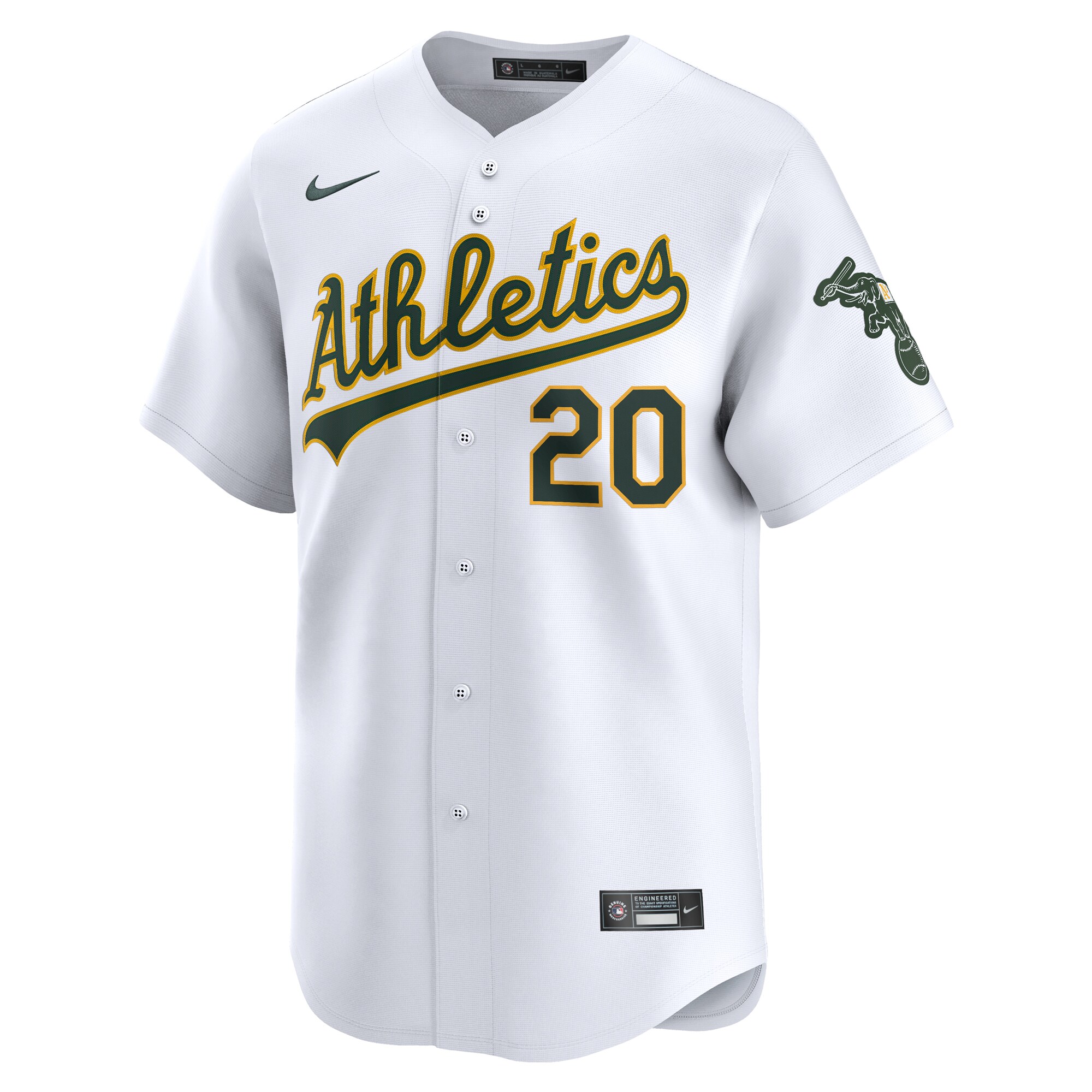 Zack Gelof Oakland Athletics  Home Limited Player Jersey - White