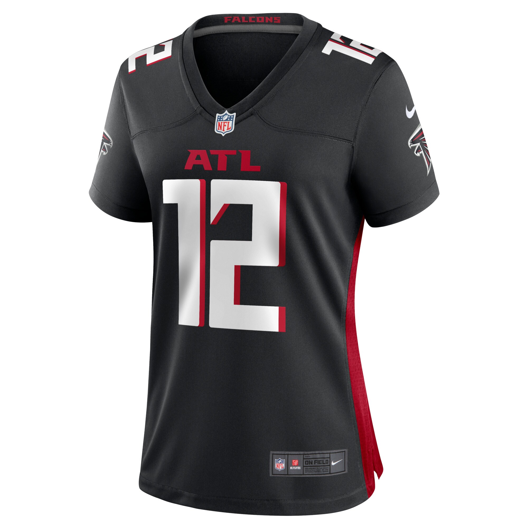 KhaDarel Hodge Atlanta Falcons  Women's Game Jersey - Black
