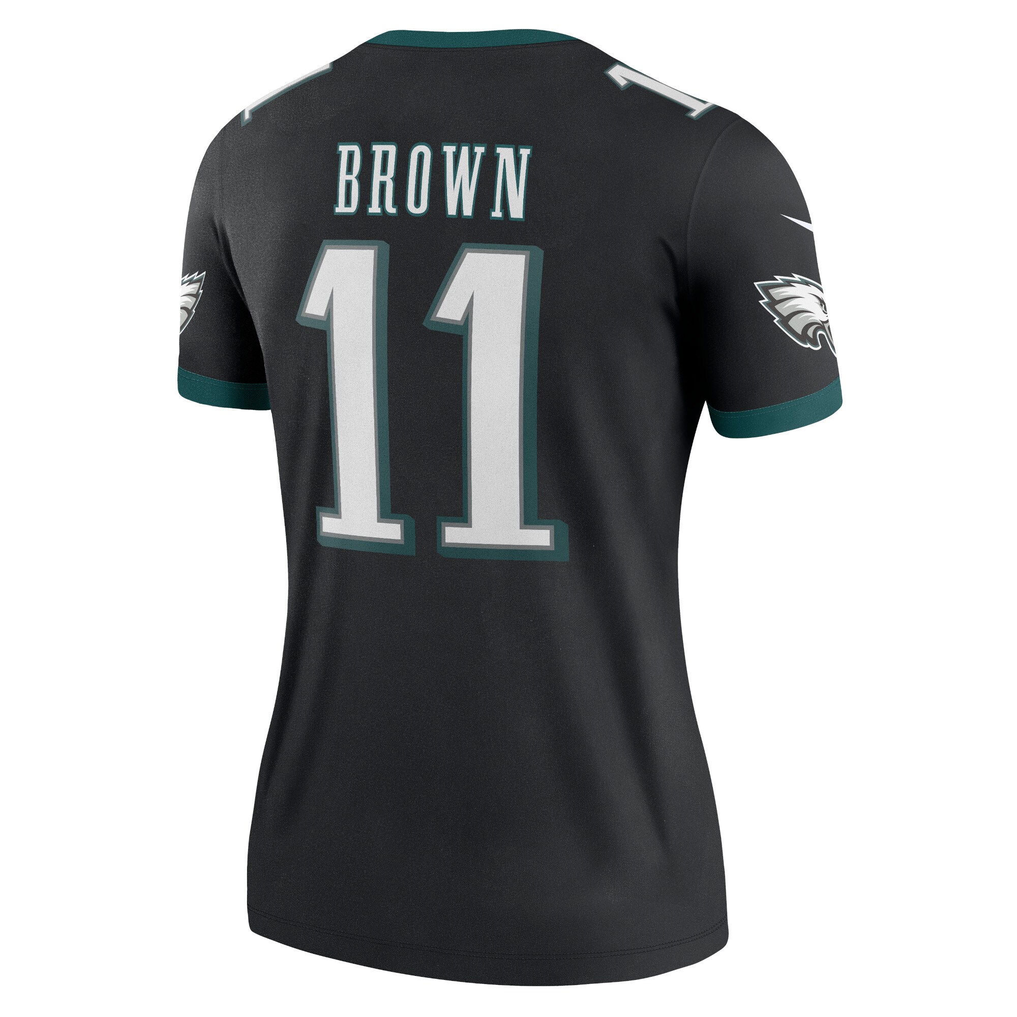 A.J. Brown Philadelphia Eagles  Women's Legend Jersey - Black