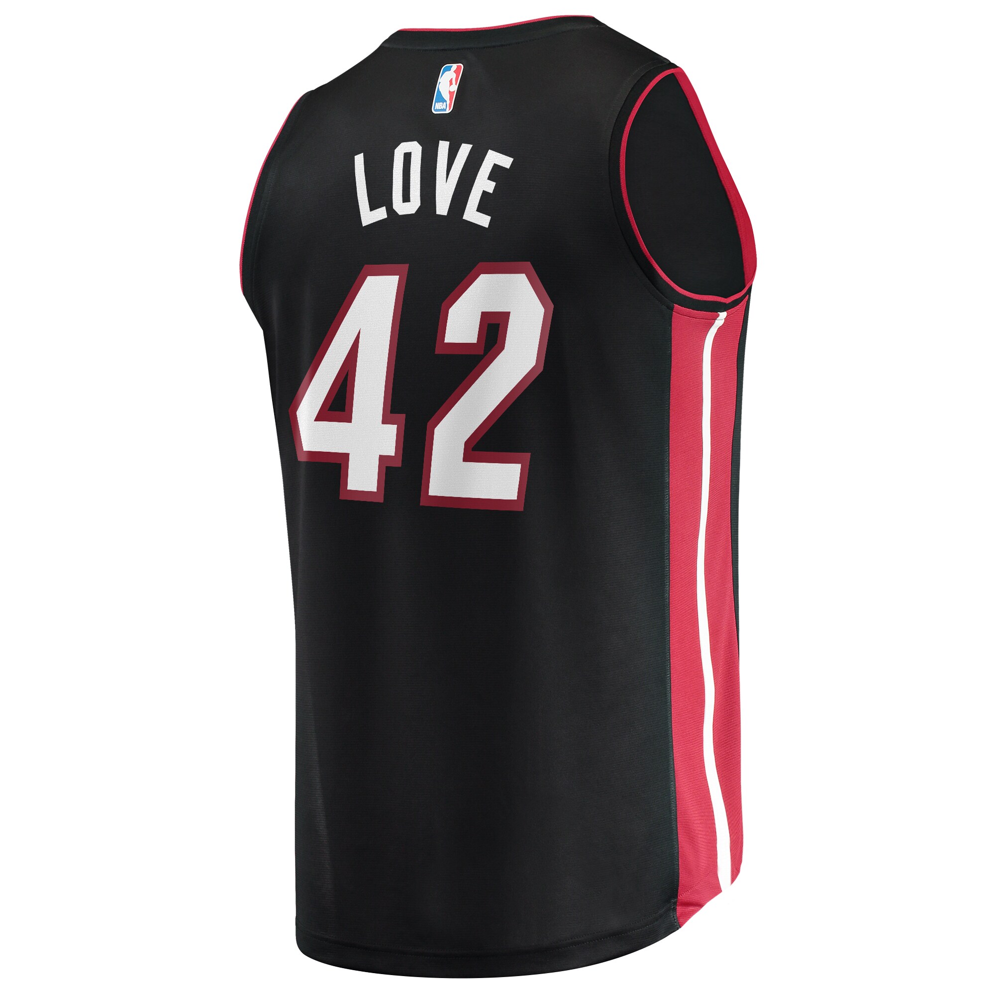 Kevin Love Miami Heat Fanatics Youth Fast Break Player Jersey - Icon Edition - Black