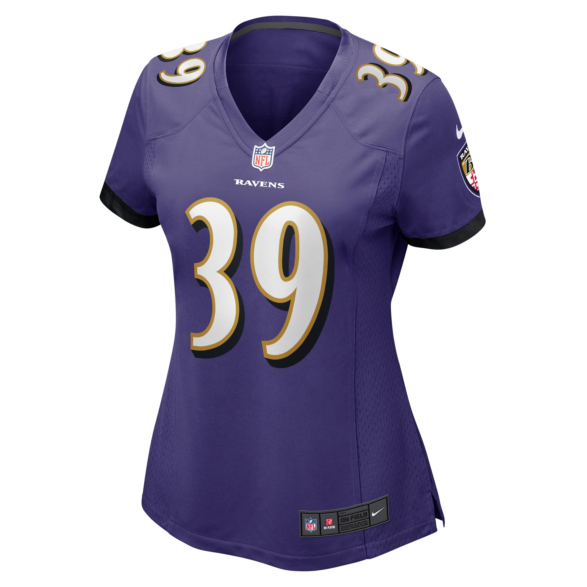 Duron Harmon Baltimore Ravens  Women's  Game Jersey -  Purple