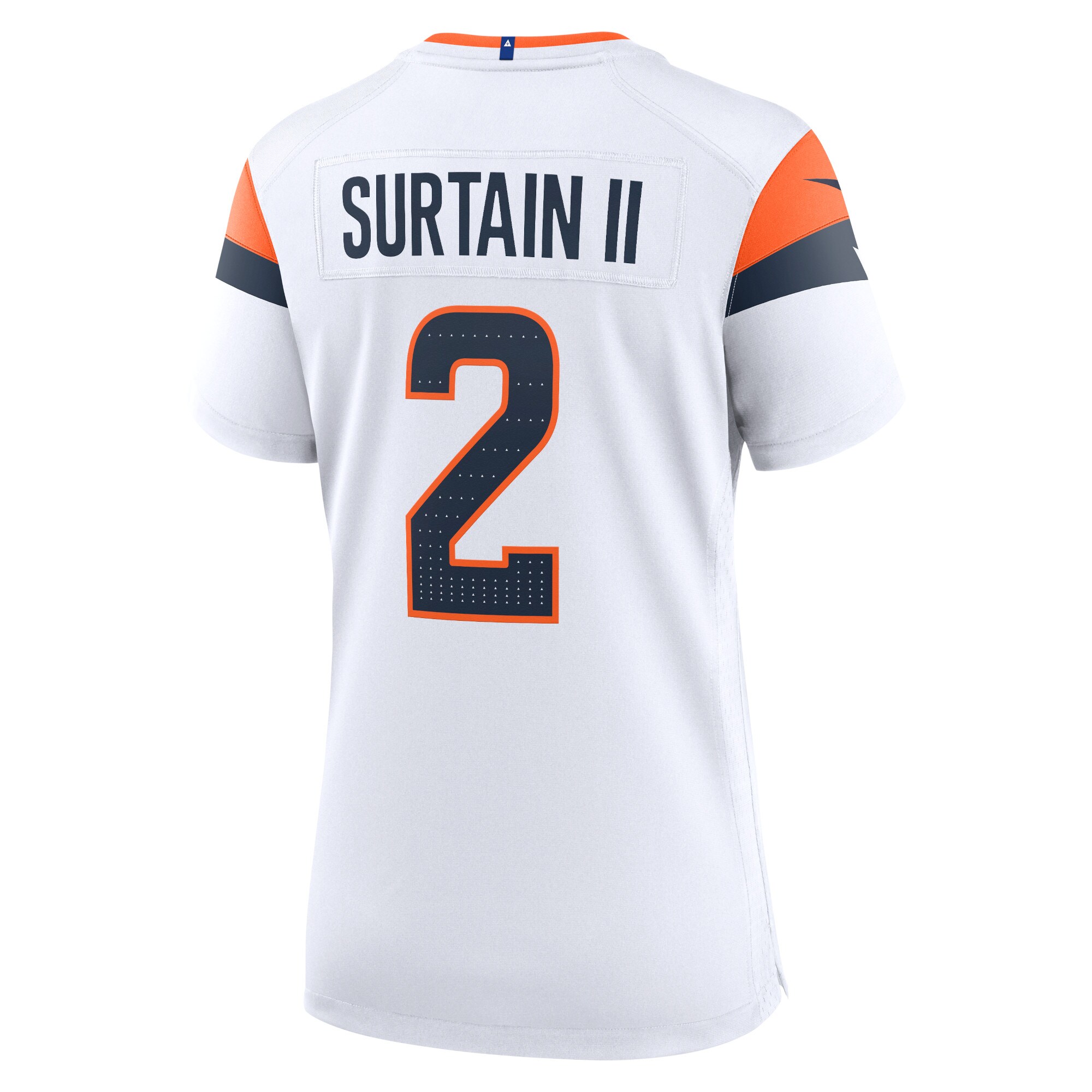 Patrick Surtain II Denver Broncos  Women's Game Jersey - White