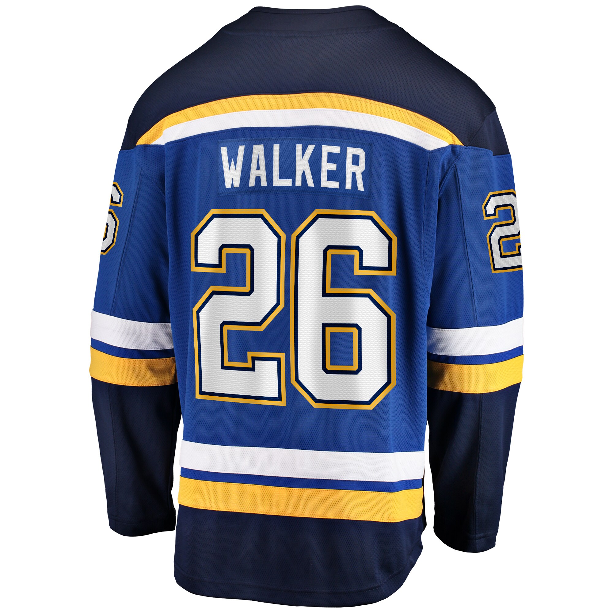 Nathan Walker St. Louis Blues Fanatics Home Premier Breakaway Player Jersey - Blue