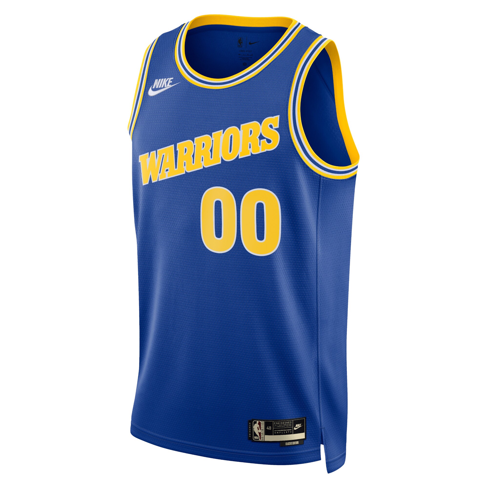 Golden State Warriors  Unisex 2022\/23 Custom Swingman Jersey - Classic Edition - Blue