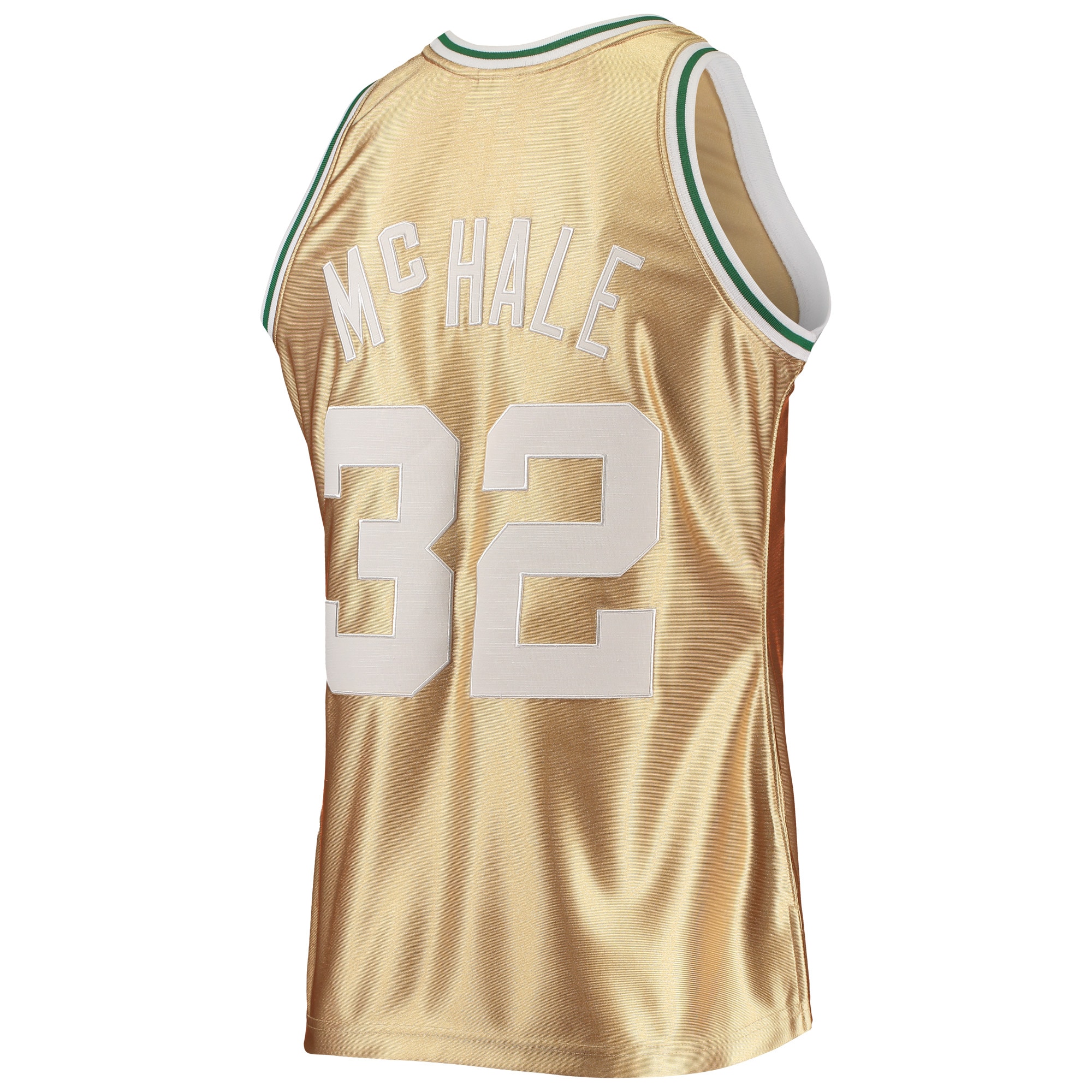 Kevin McHale Boston Celtics Mitchell & Ness 75th Anniversary 1985\/86 Hardwood Classics Swingman Jersey - Gold