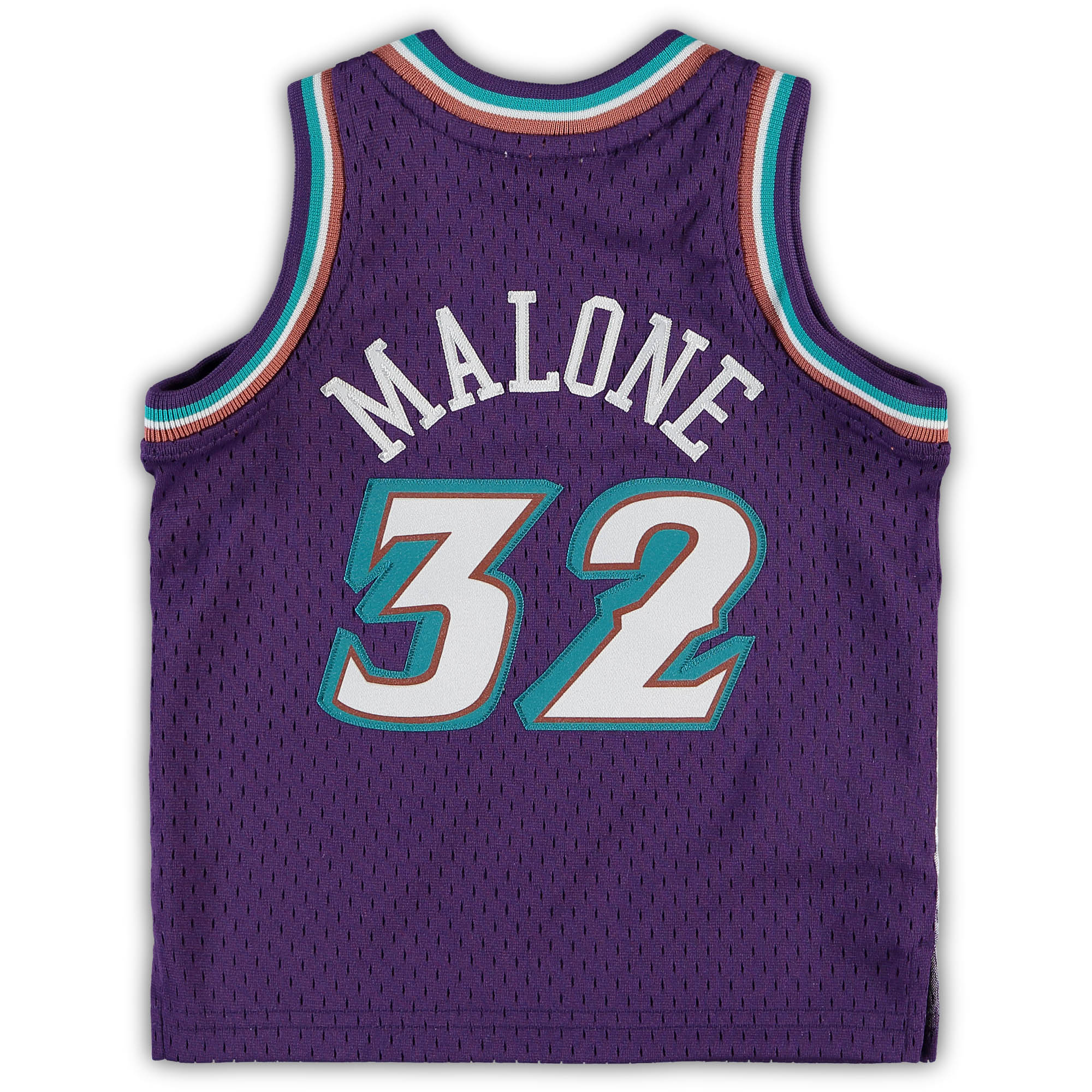 Karl Malone Utah Jazz Mitchell & Ness Infant 1996\/97 Retired Player Jersey - Purple