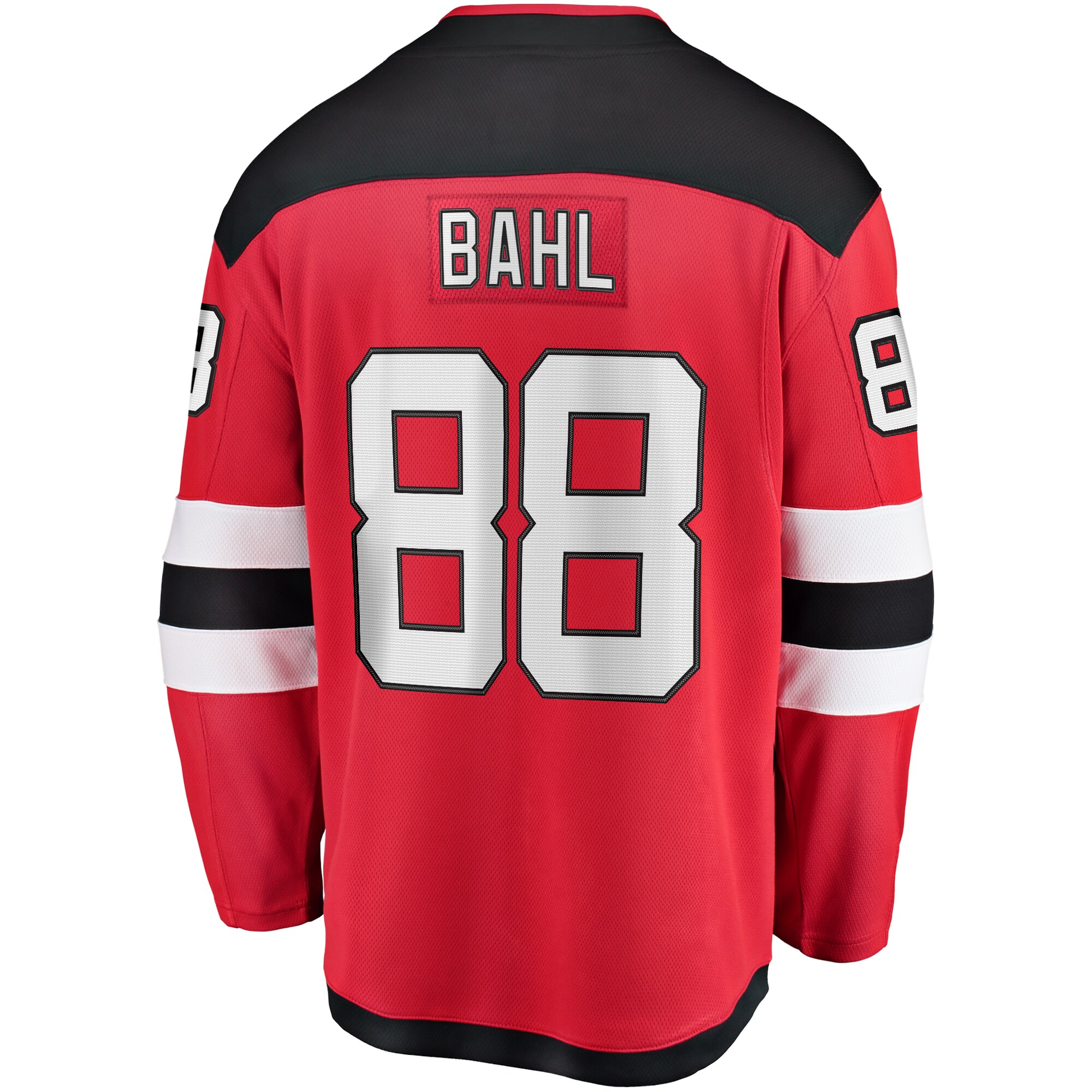 Kevin Bahl New Jersey Devils Fanatics Home Breakaway Jersey - Red