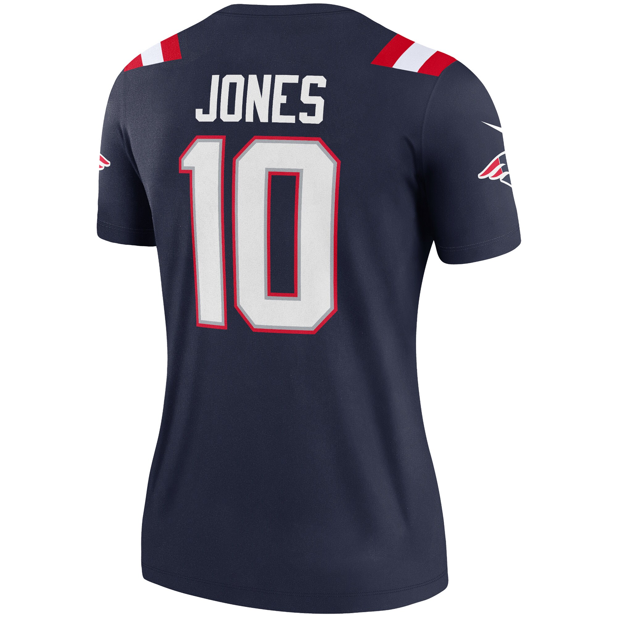 Mac Jones New England Patriots  Women's Legend Jersey - Navy