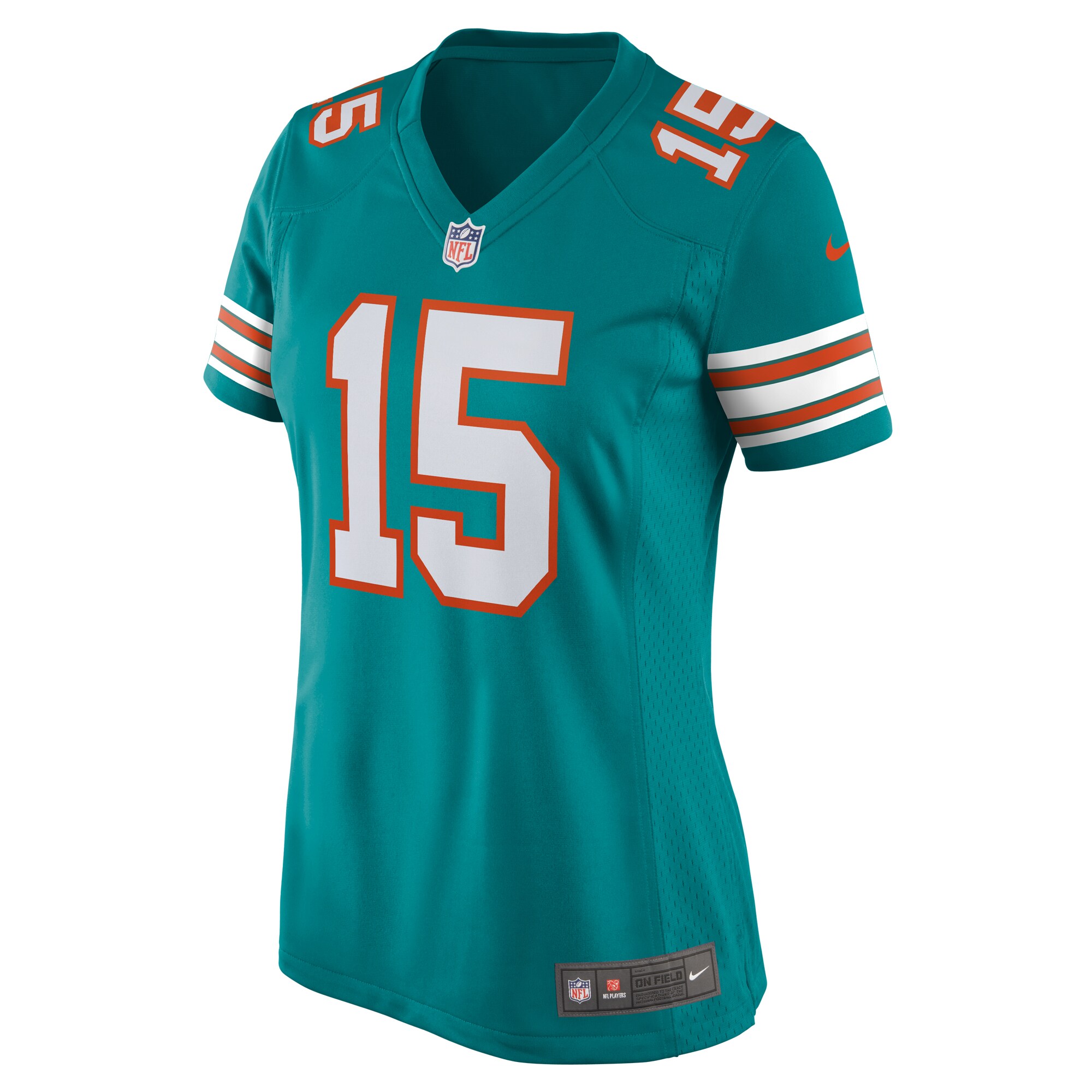 Jaelan Phillips Miami Dolphins  Women's Alternate Game Jersey - Aqua