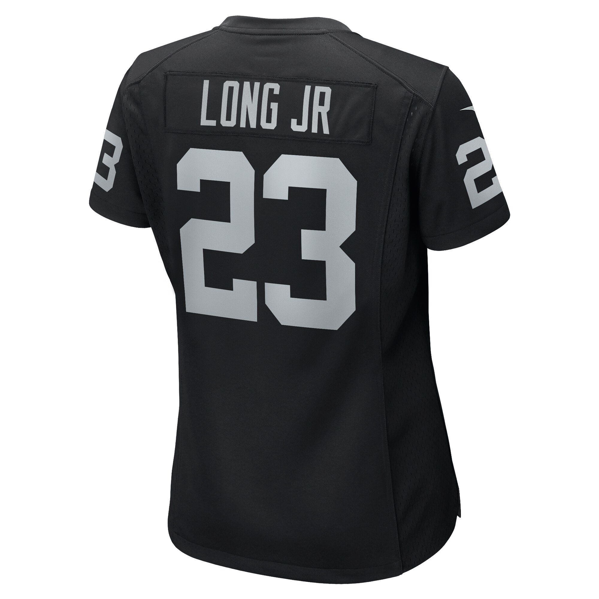 David Long Jr. Las Vegas Raiders  Women's Team Game Jersey -  Black