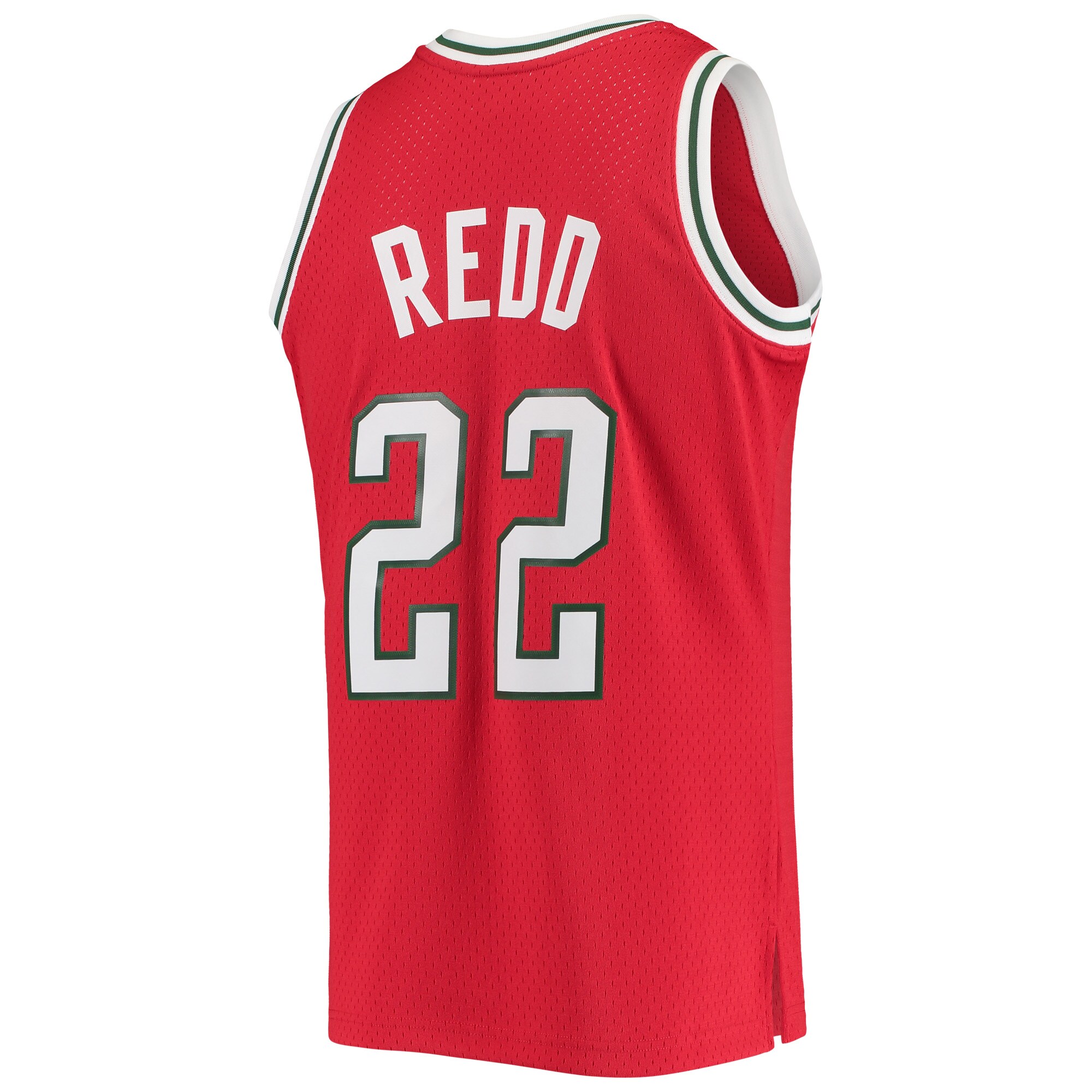 Michael Redd Milwaukee Bucks Mitchell & Ness 2001\/02 Hardwood Classics Swingman Jersey - Red