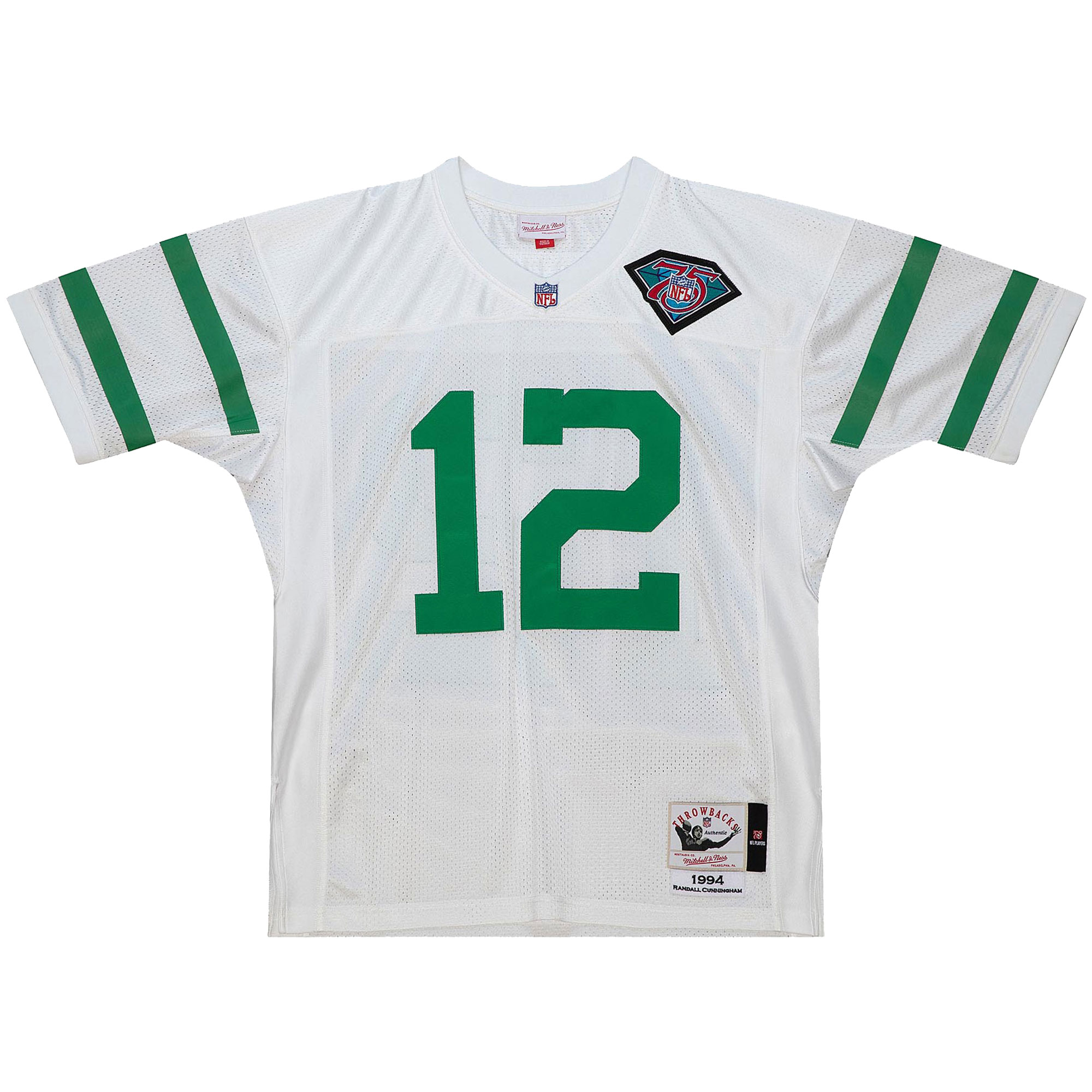 Randall Cunningham Philadelphia Eagles 1994 Mitchell & Ness Authentic Throwback Retired Player Jersey - White