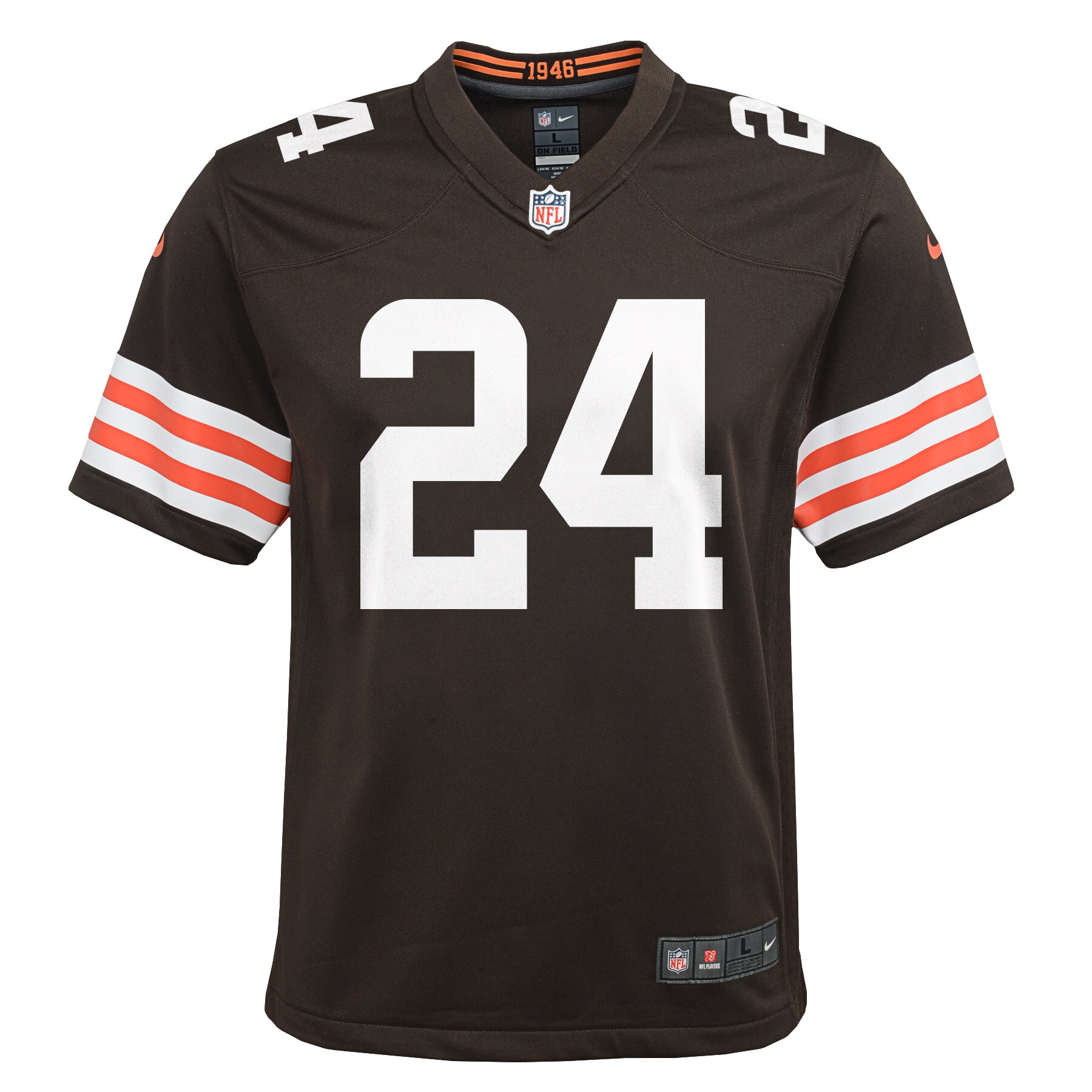 Nick Chubb Cleveland Browns  Youth Game Jersey - Brown