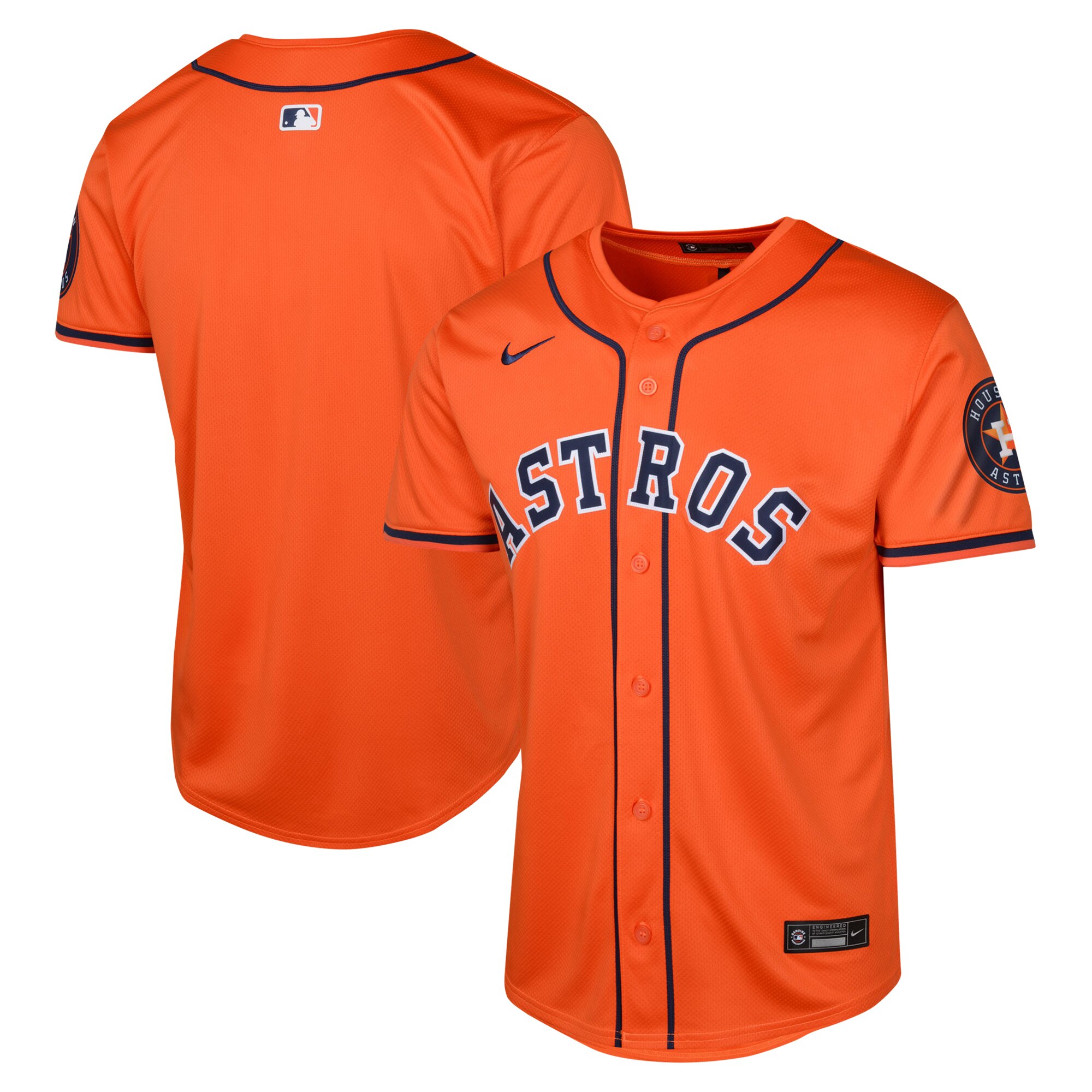 Houston Astros  Youth Alternate Limited Jersey - Orange