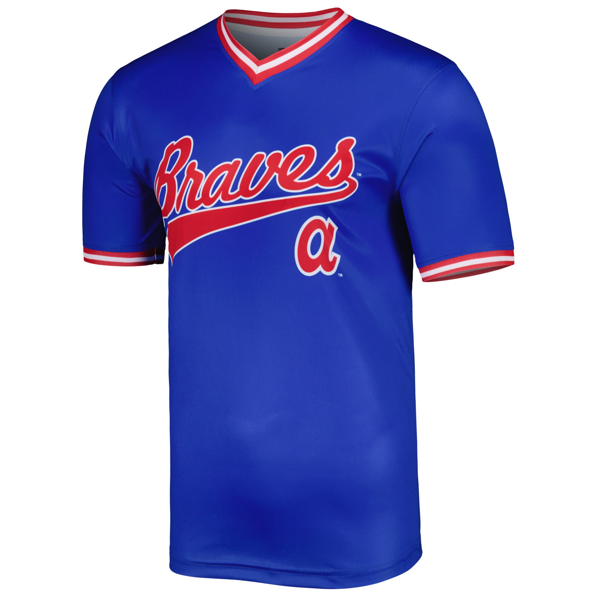Atlanta Braves Stitches Cooperstown Collection Team Jersey - Royal