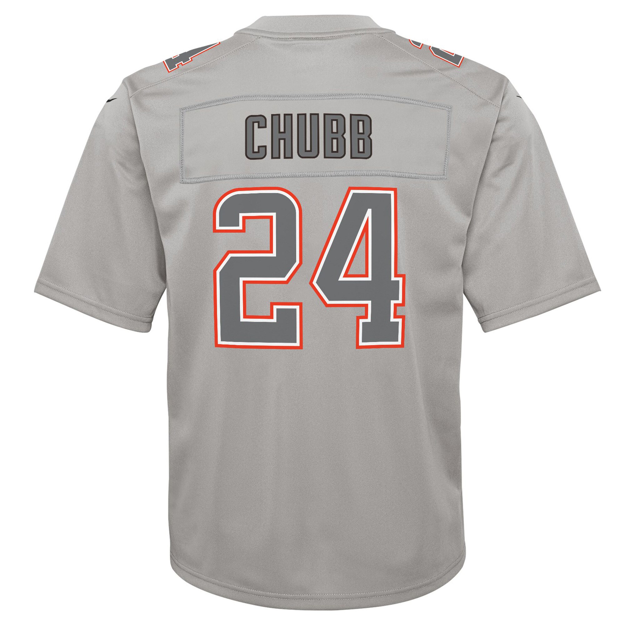Nick Chubb Cleveland Browns  Youth Atmosphere Game Jersey - Gray