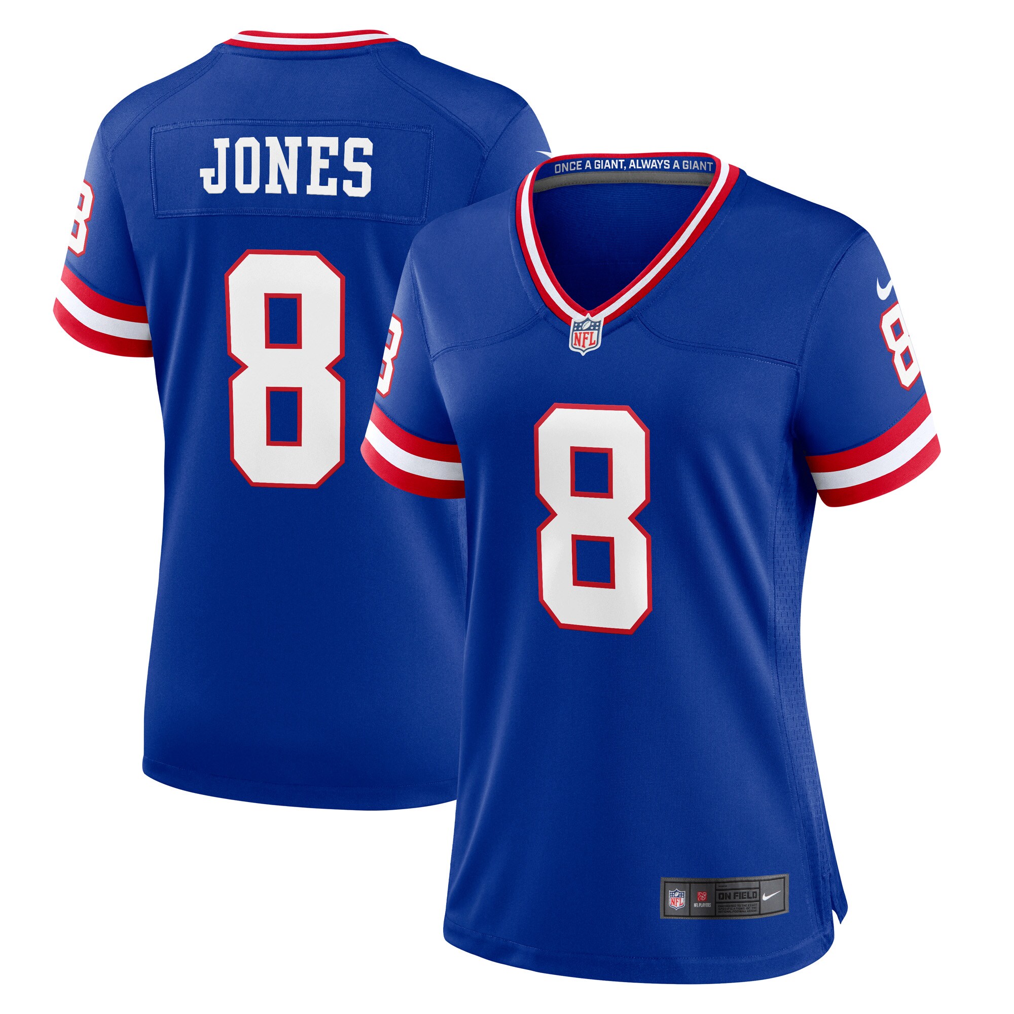 Daniel Jones New York Giants  Women's Player Jersey - Royal