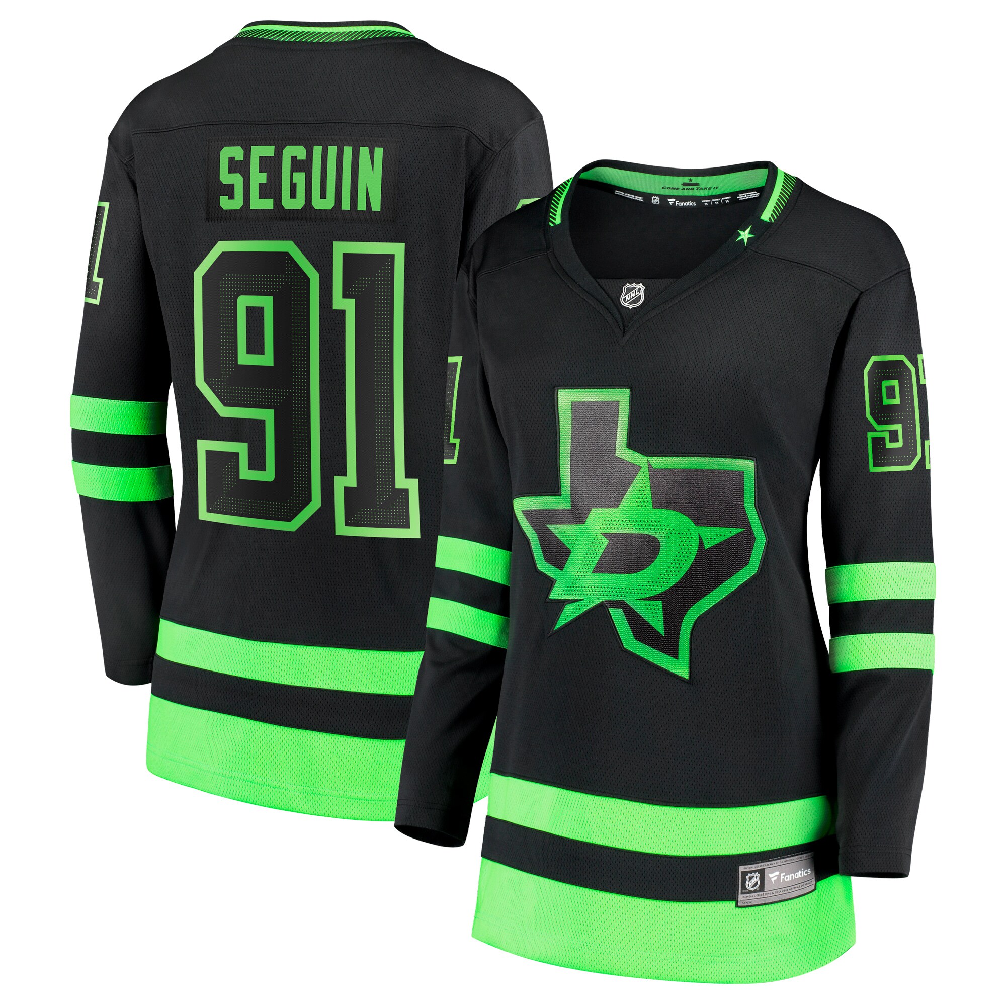 Tyler Seguin Dallas Stars Fanatics Women's Alternate Premier Breakaway Player Jersey - Black