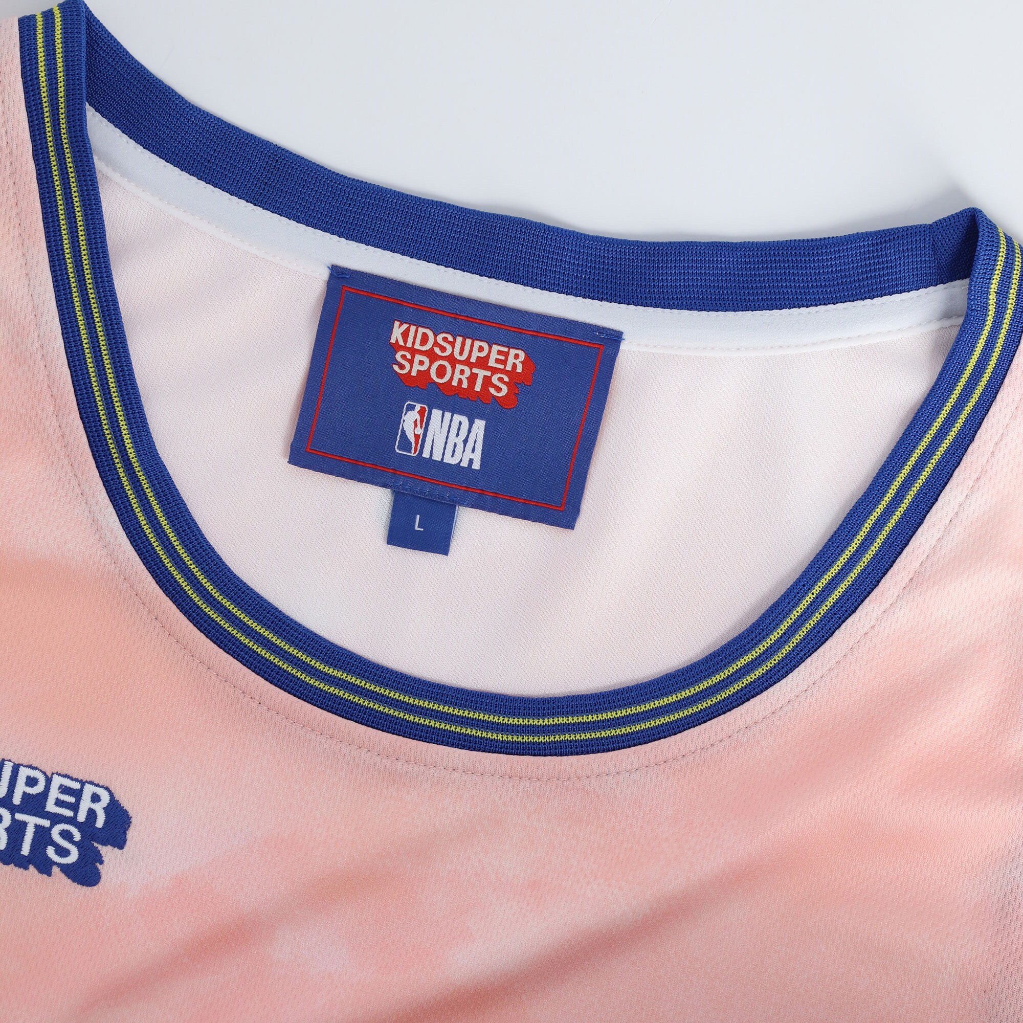 Golden State Warriors NBA & KidSuper Studios by Fanatics Unisex Hometown Jersey - Blue