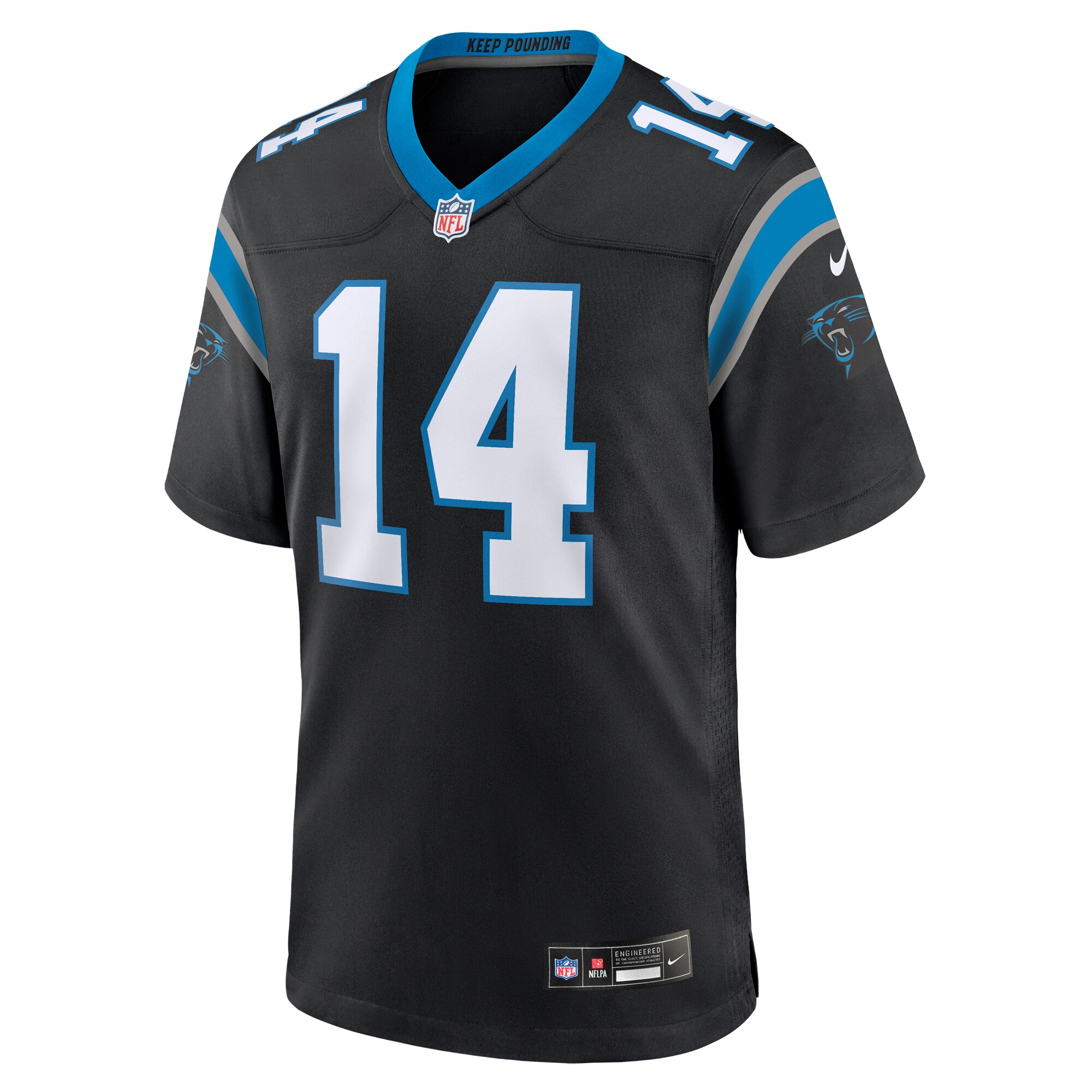 Andy Dalton Carolina Panthers  Team Game Jersey - Black