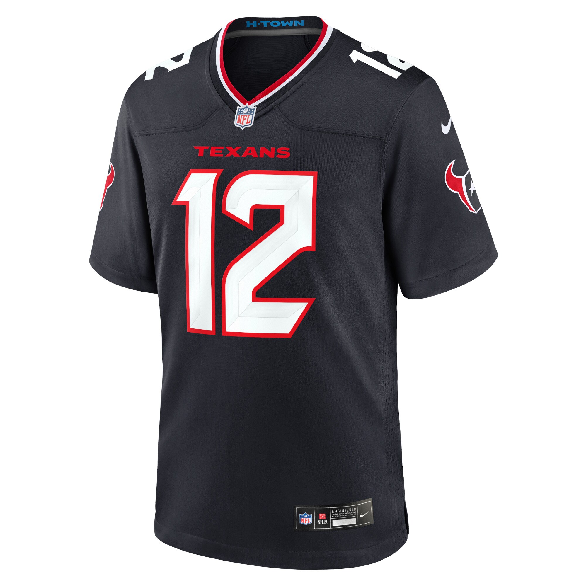 Nico Collins Houston Texans  Game Jersey - Navy