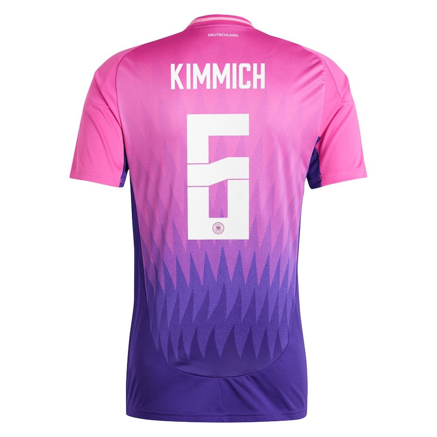 Joshua Kimmich 6 Germany National Team 2024 Away Men Jersey - Pink