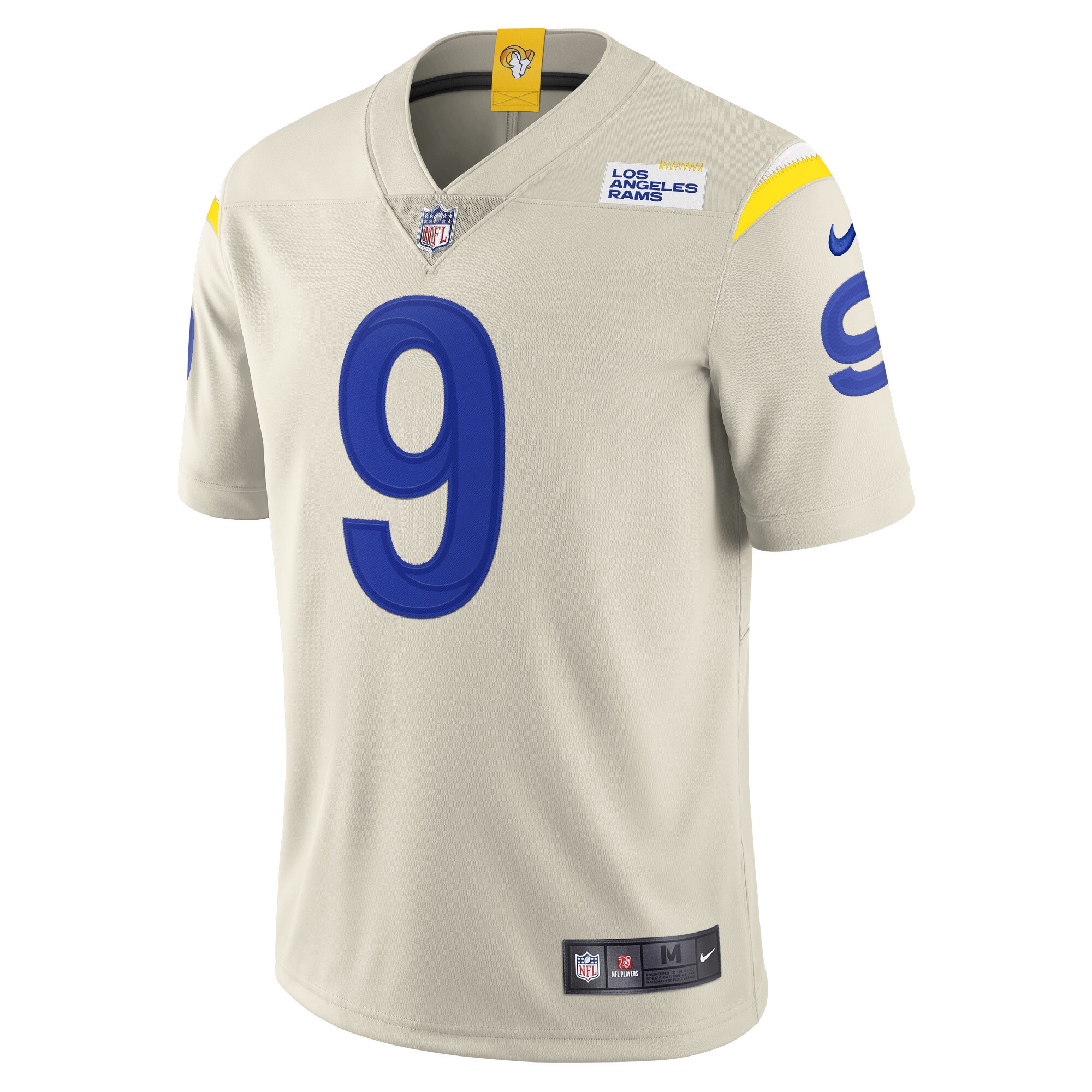 Matthew Stafford Los Angeles Rams  Vapor Limited Jersey - Bone