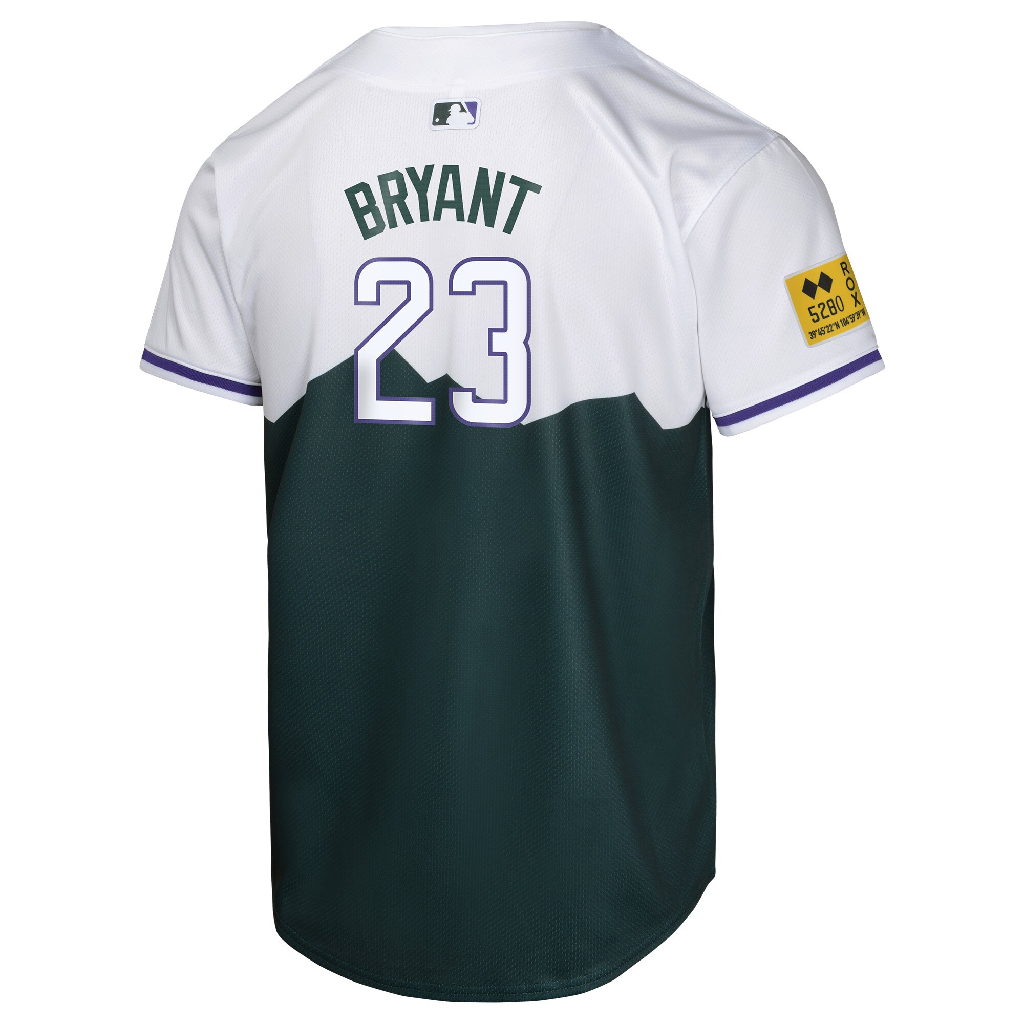 Kris Bryant Colorado Rockies  Youth City Connect Limited Player Jersey - Green