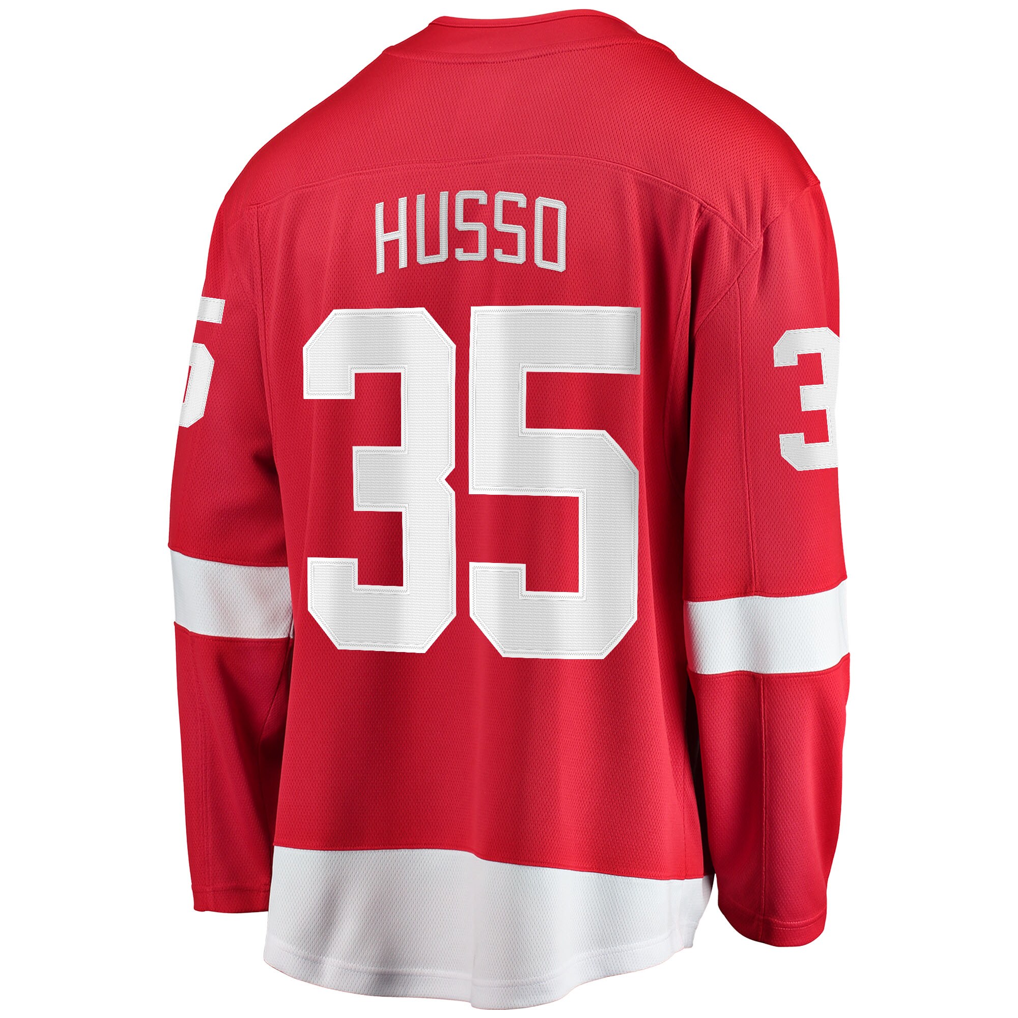 Ville Husso Detroit Red Wings Fanatics Home Breakaway Player Jersey - Red