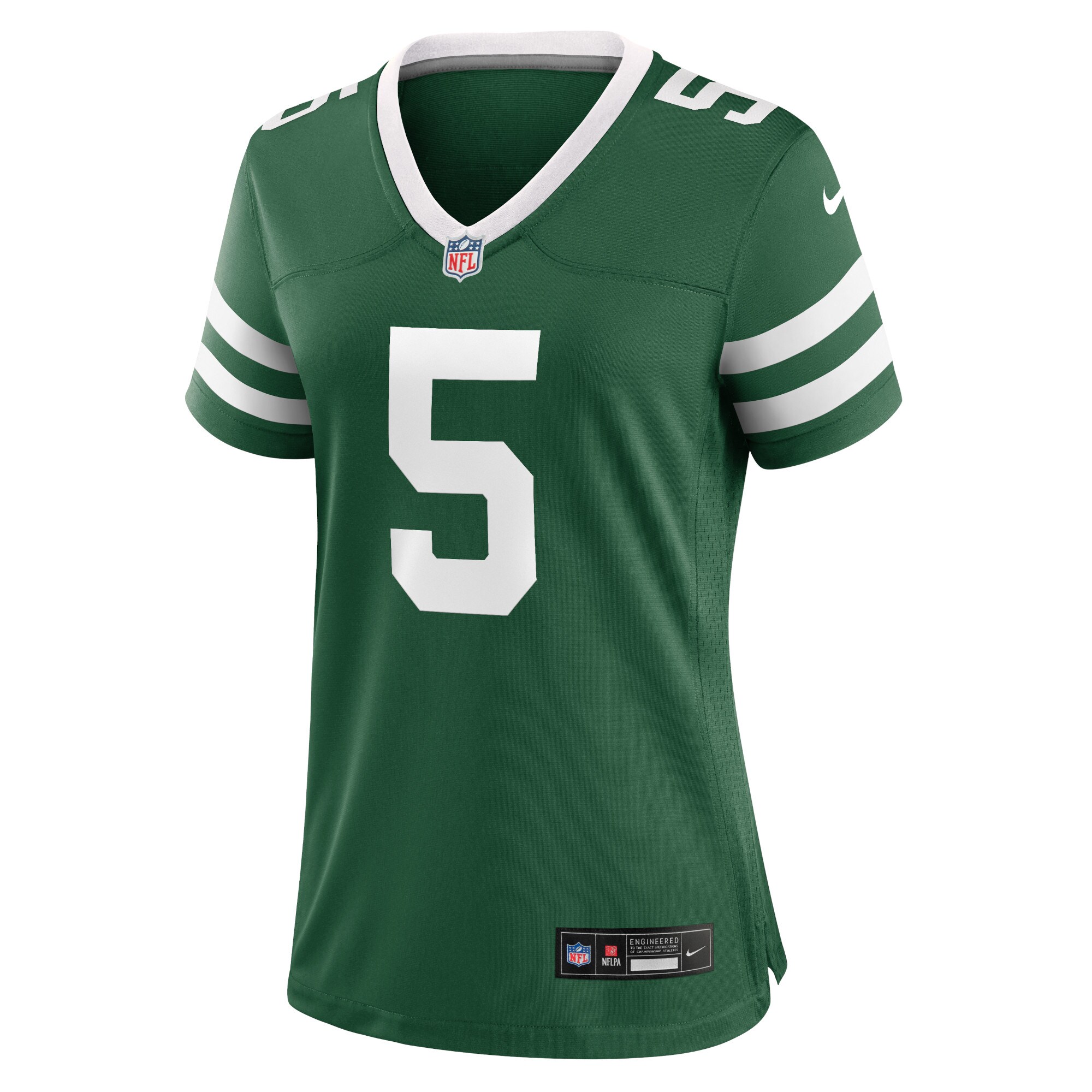 Garrett Wilson New York Jets  Women's Game Jersey - Legacy Green