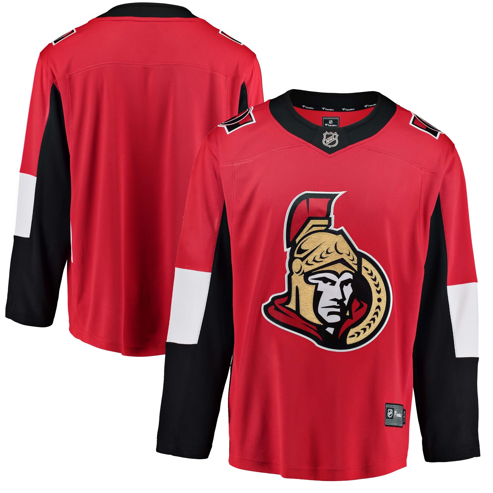 Ottawa Senators Fanatics Youth Breakaway Home Jersey - Red