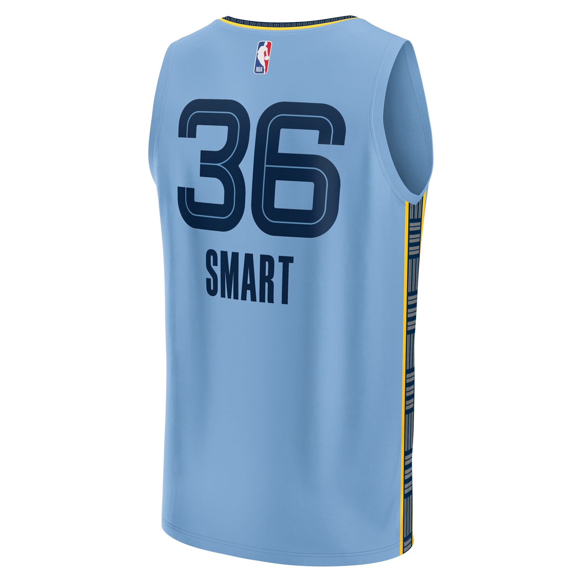 Marcus Smart Memphis Grizzlies Fanatics Youth Fast Break Player Jersey - Statement Edition - Light Blue