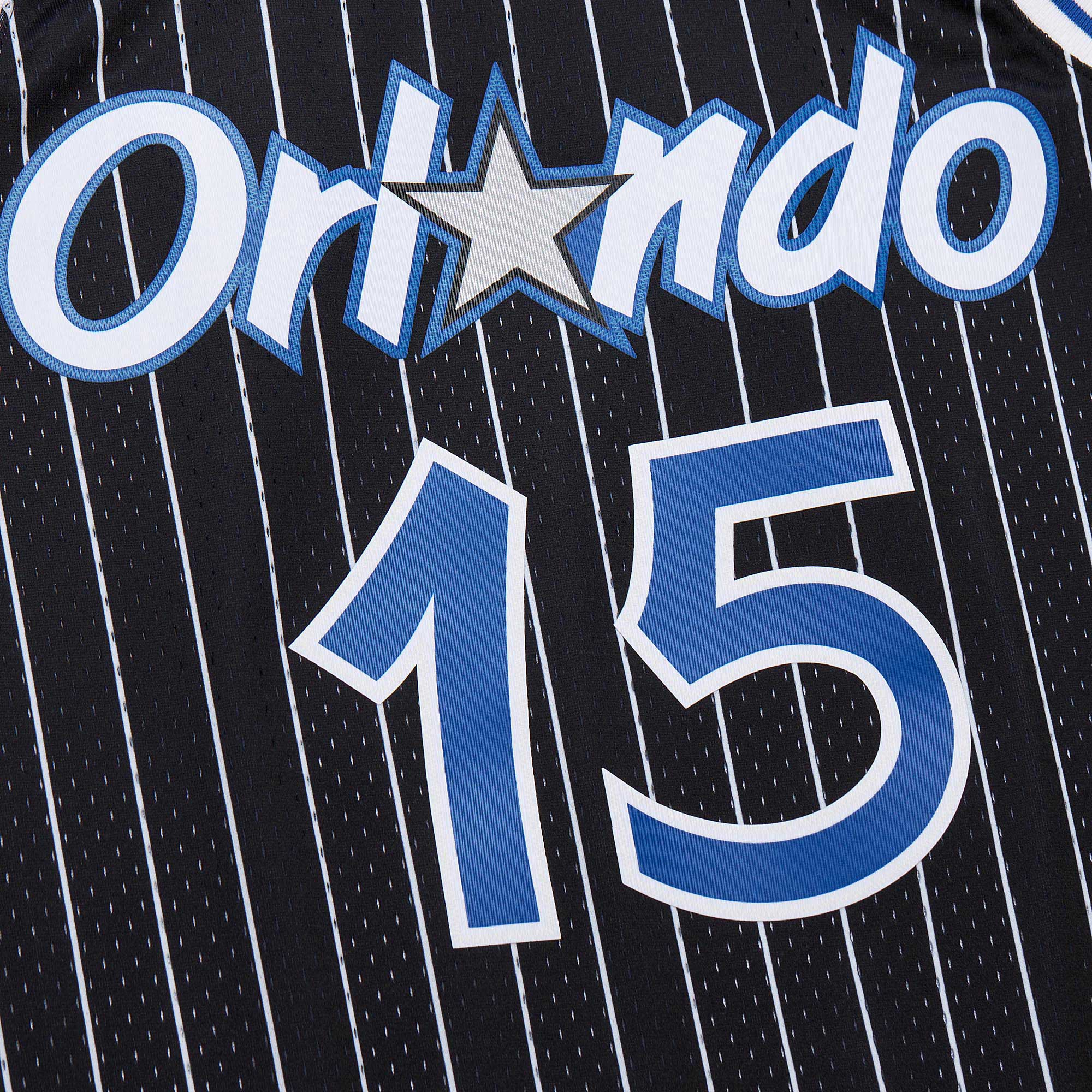 Vince Carter Orlando Magic Mitchell & Ness 2009\/10 Hardwood Classics Swingman Jersey - Black