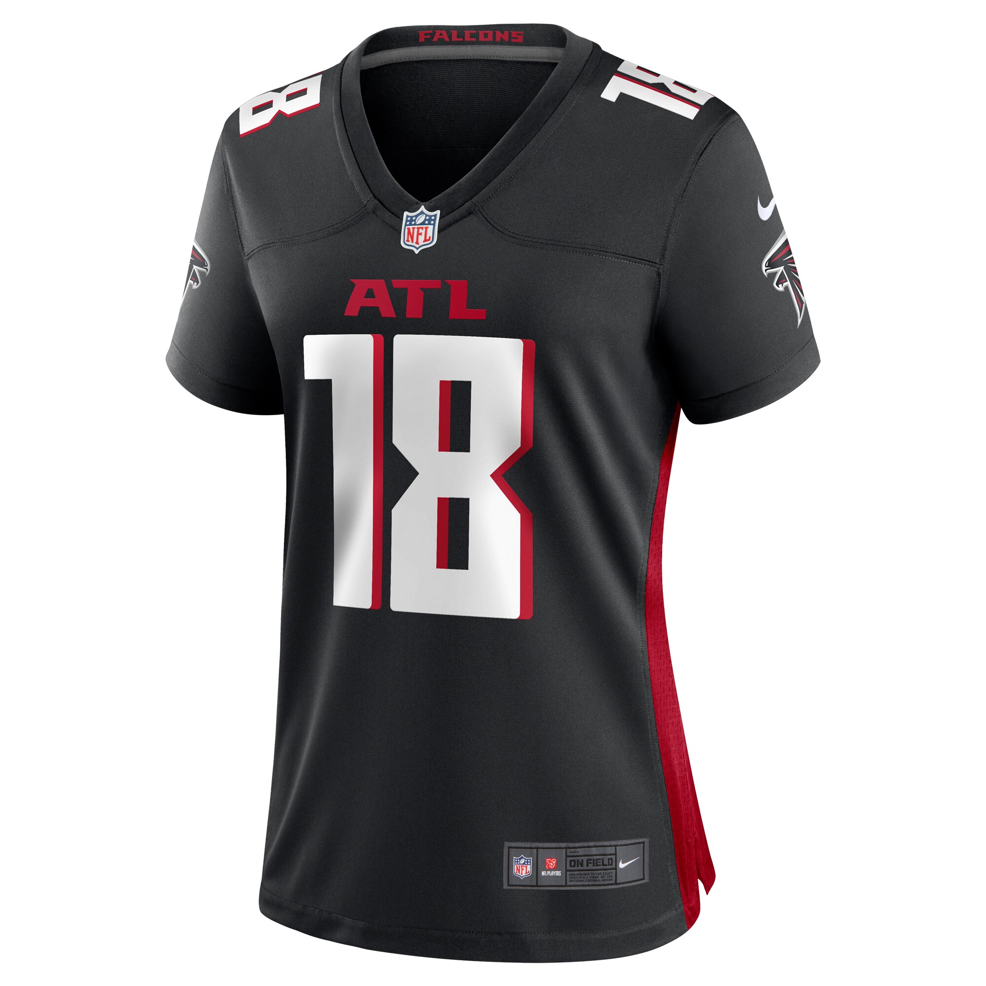 Kirk Cousins Atlanta Falcons  Women's Game Player Jersey - Black