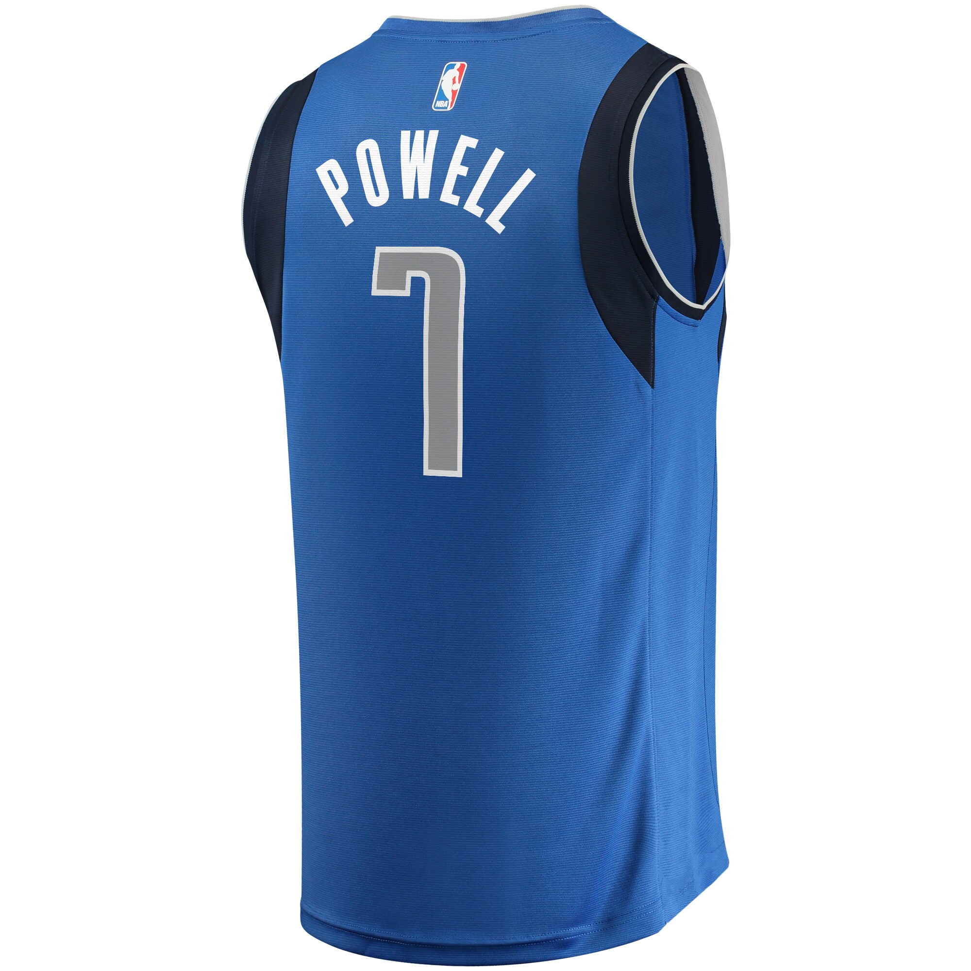 Dwight Powell Dallas Mavericks Fanatics Youth Fast Break Player Jersey - Icon Edition - Blue