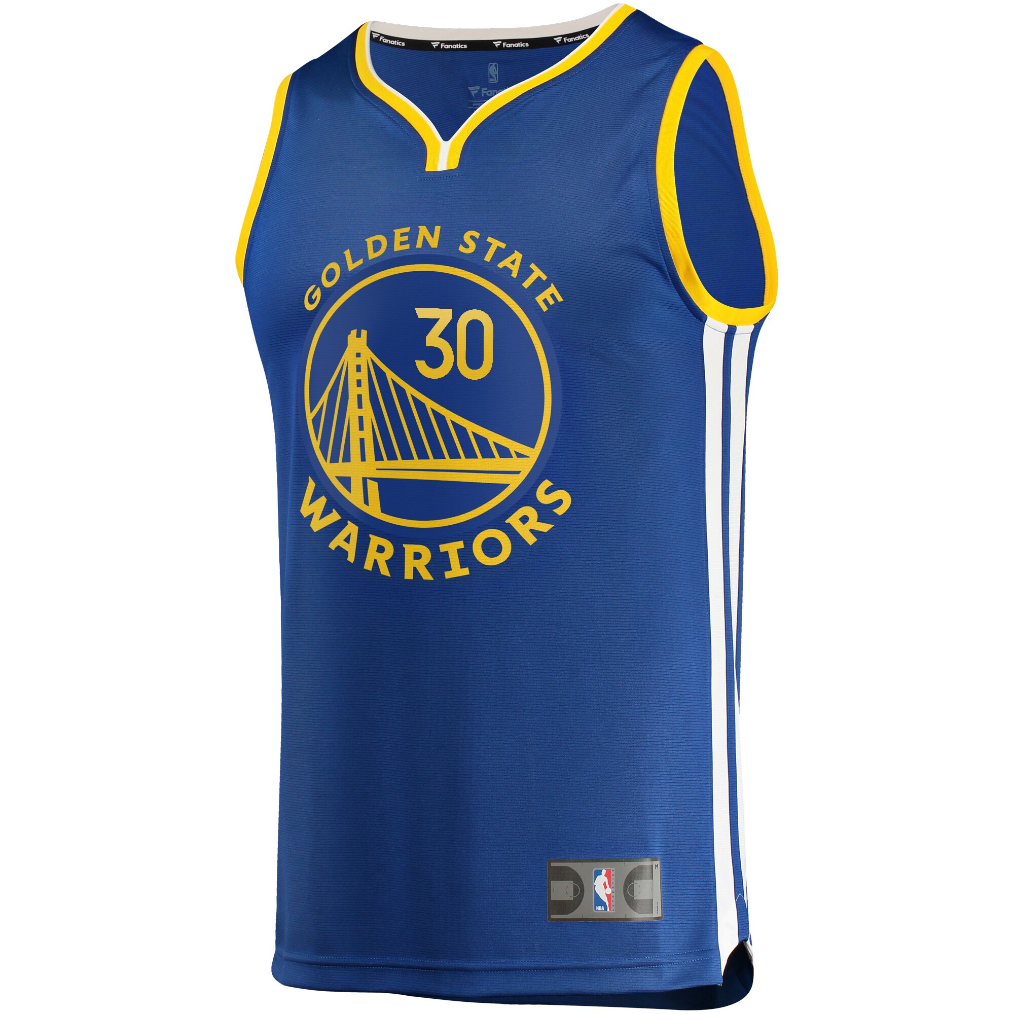 Stephen Curry Golden State Warriors Fanatics Fast Break Replica Player Jersey - Royal - Icon Edition