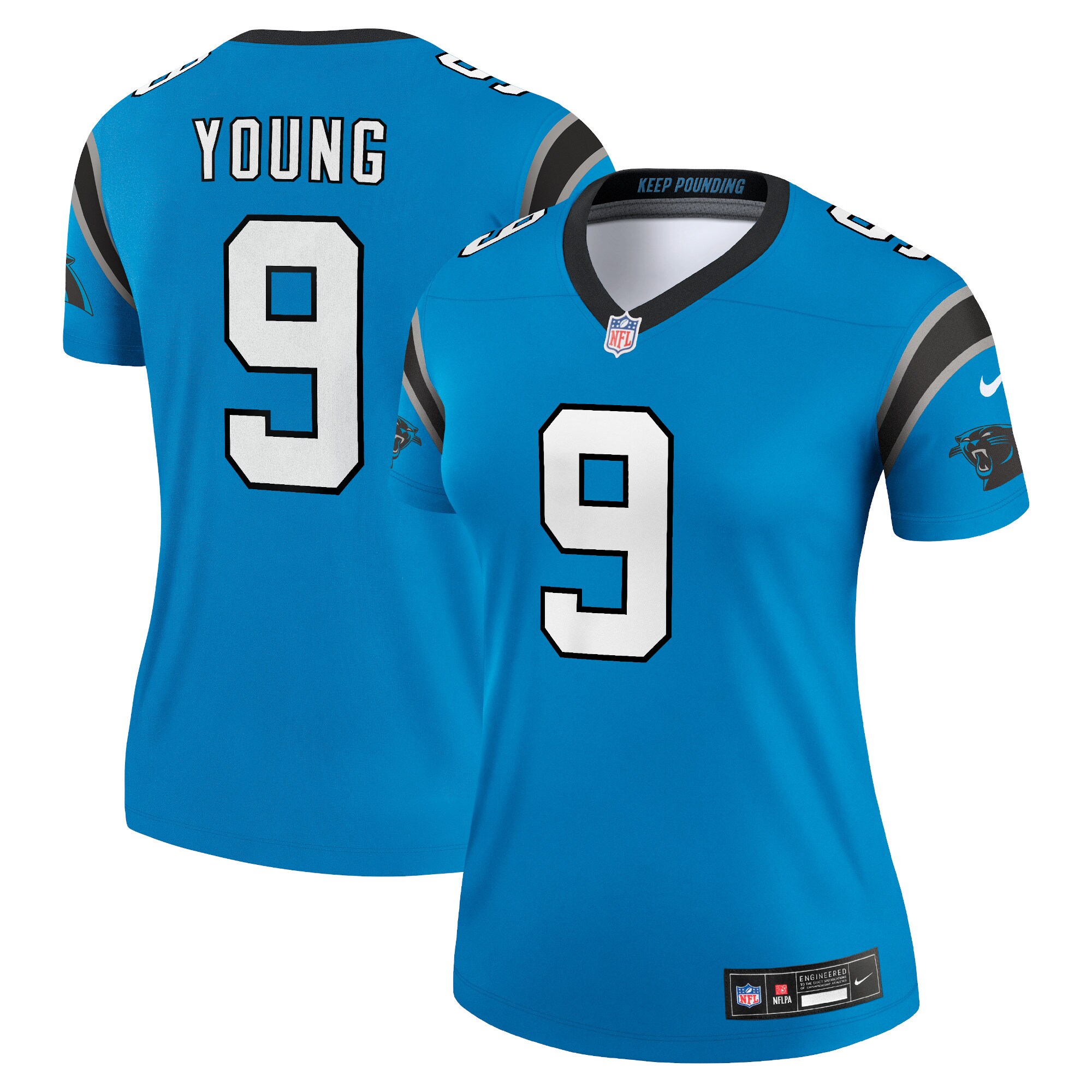 Bryce Young Carolina Panthers  Women's  Legend Jersey - Blue
