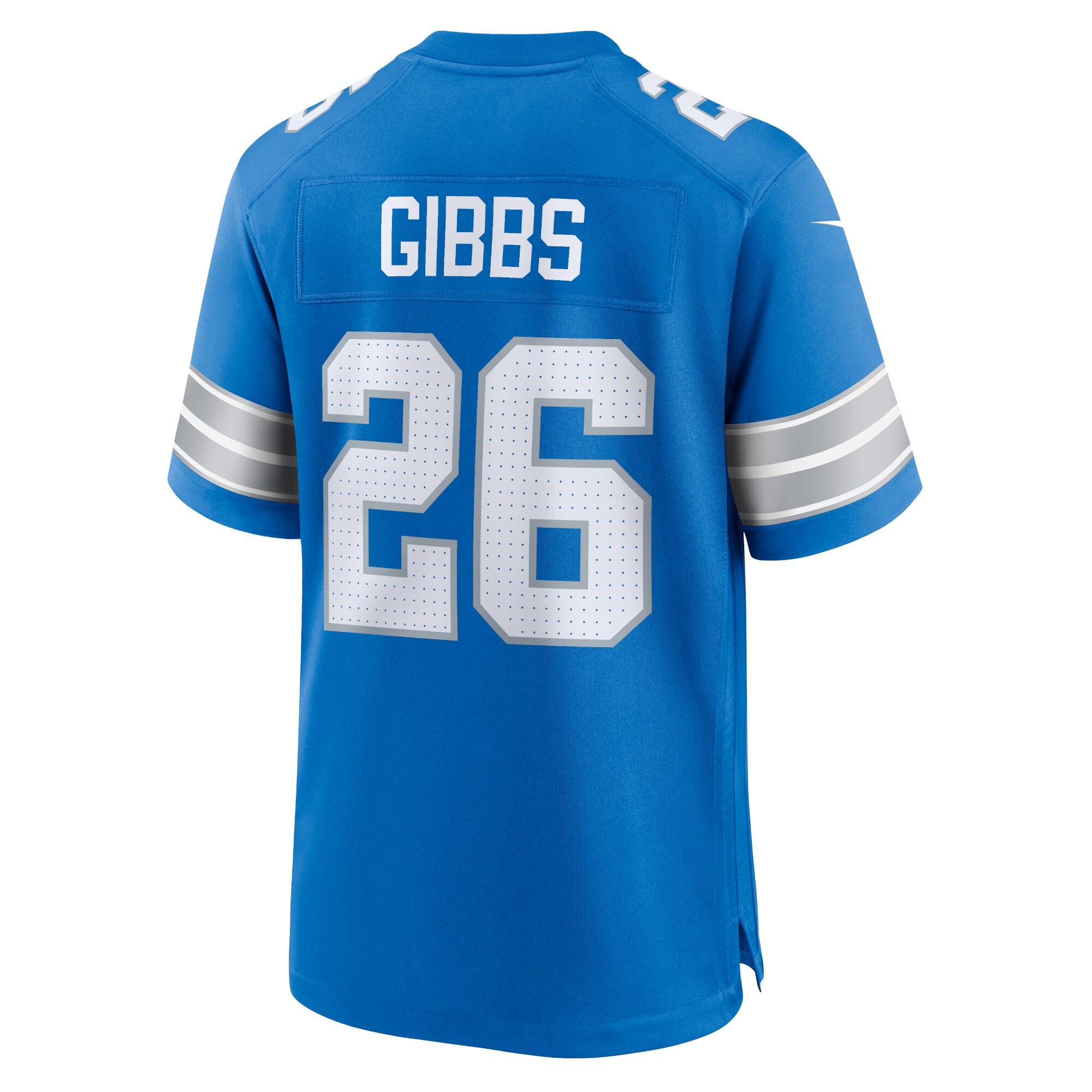 Jahmyr Gibbs Detroit Lions  Game Jersey - Blue
