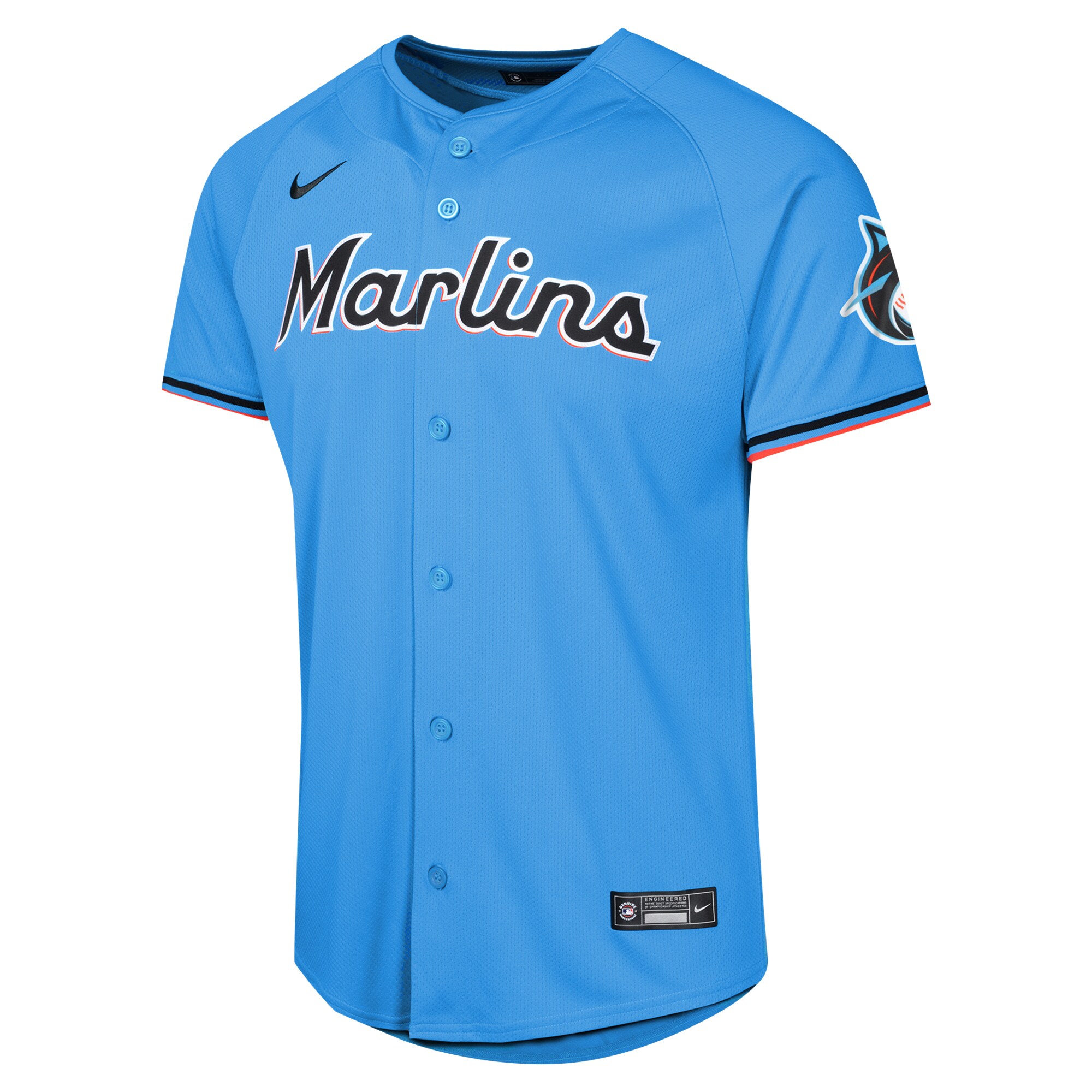 Jazz Chisholm Jr. Miami Marlins  Youth Alternate Limited Player Jersey\u00c2\u00a0\u00e2\u20ac\u201c Blue