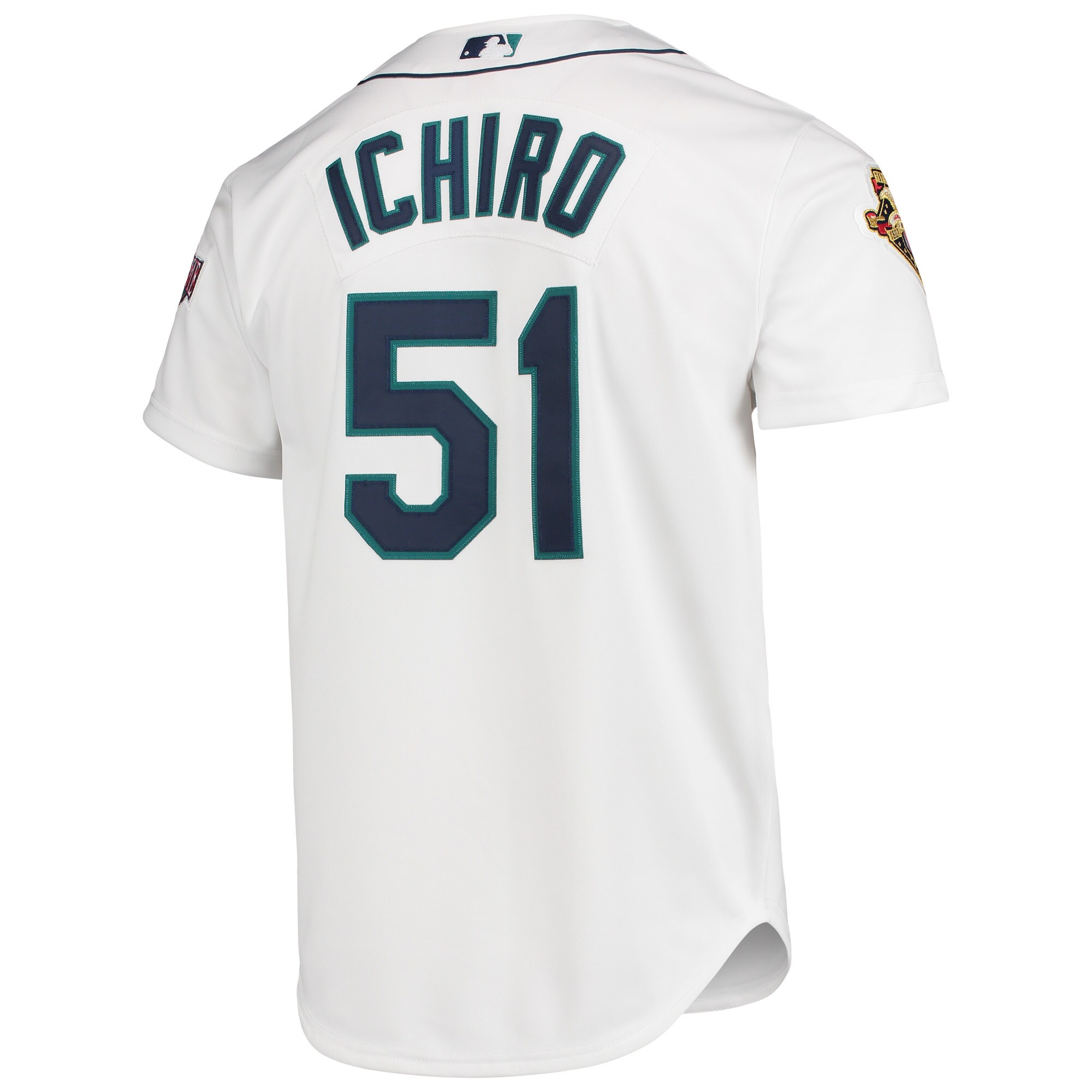 Ichiro Suzuki Seattle Mariners Mitchell & Ness 2001 MLB All-Star Game Cooperstown Collection Authentic Jersey - White