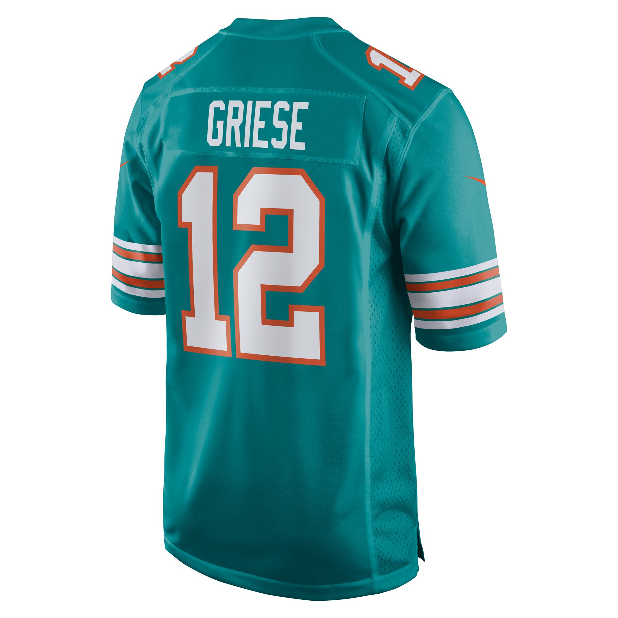 Bob Griese Miami Dolphins  Retired Player Jersey - Aqua