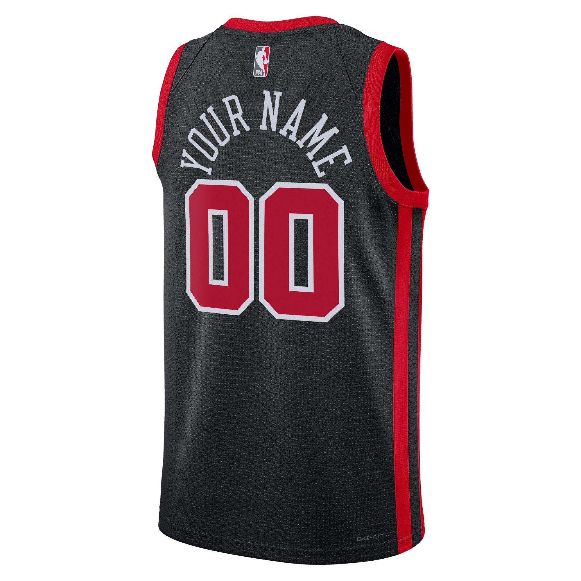 Chicago Bulls  Unisex 2023\/24 Custom Swingman Jersey - Black - City Edition