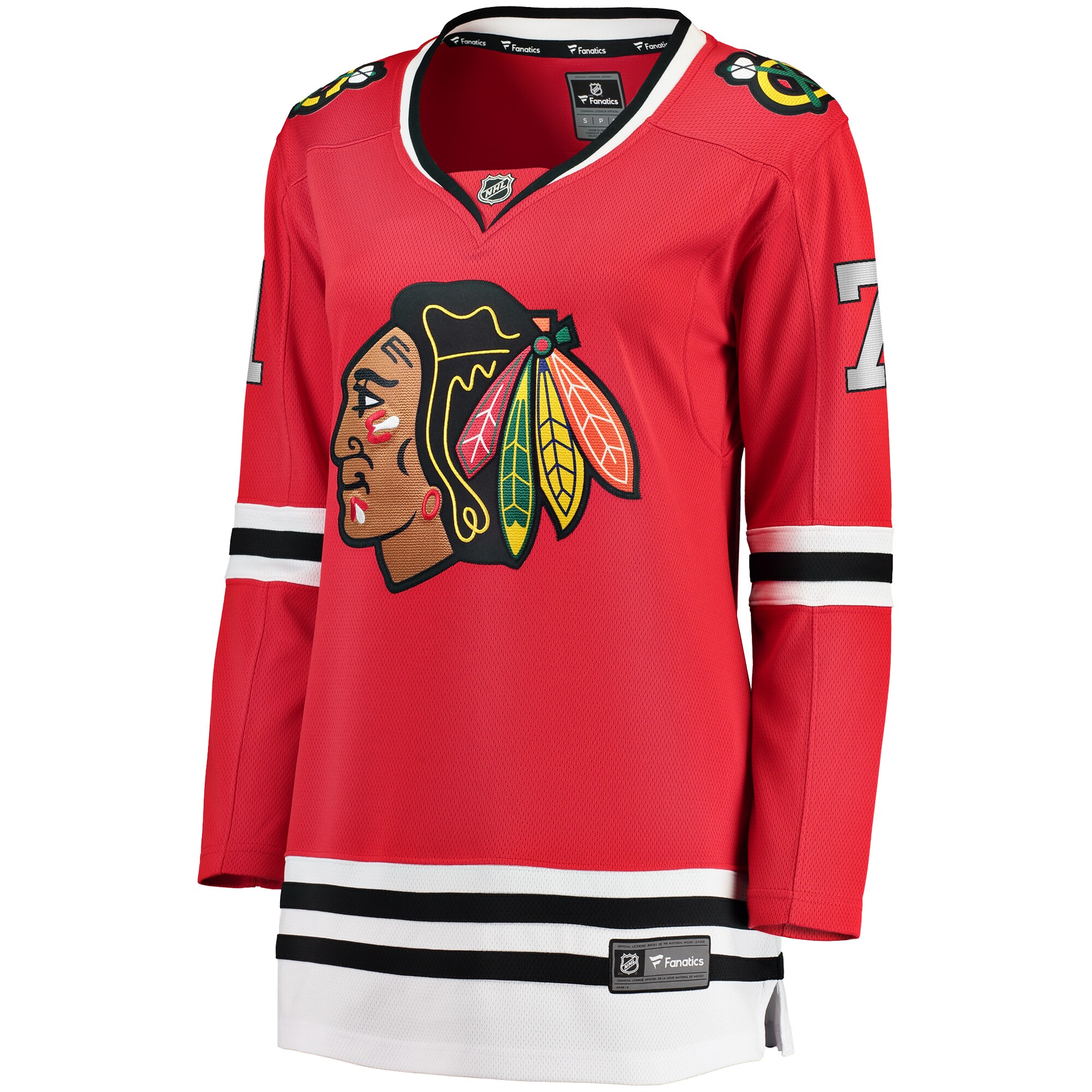 Taylor Hall Chicago Blackhawks Fanatics Women's Home Breakaway Player Jersey - Red