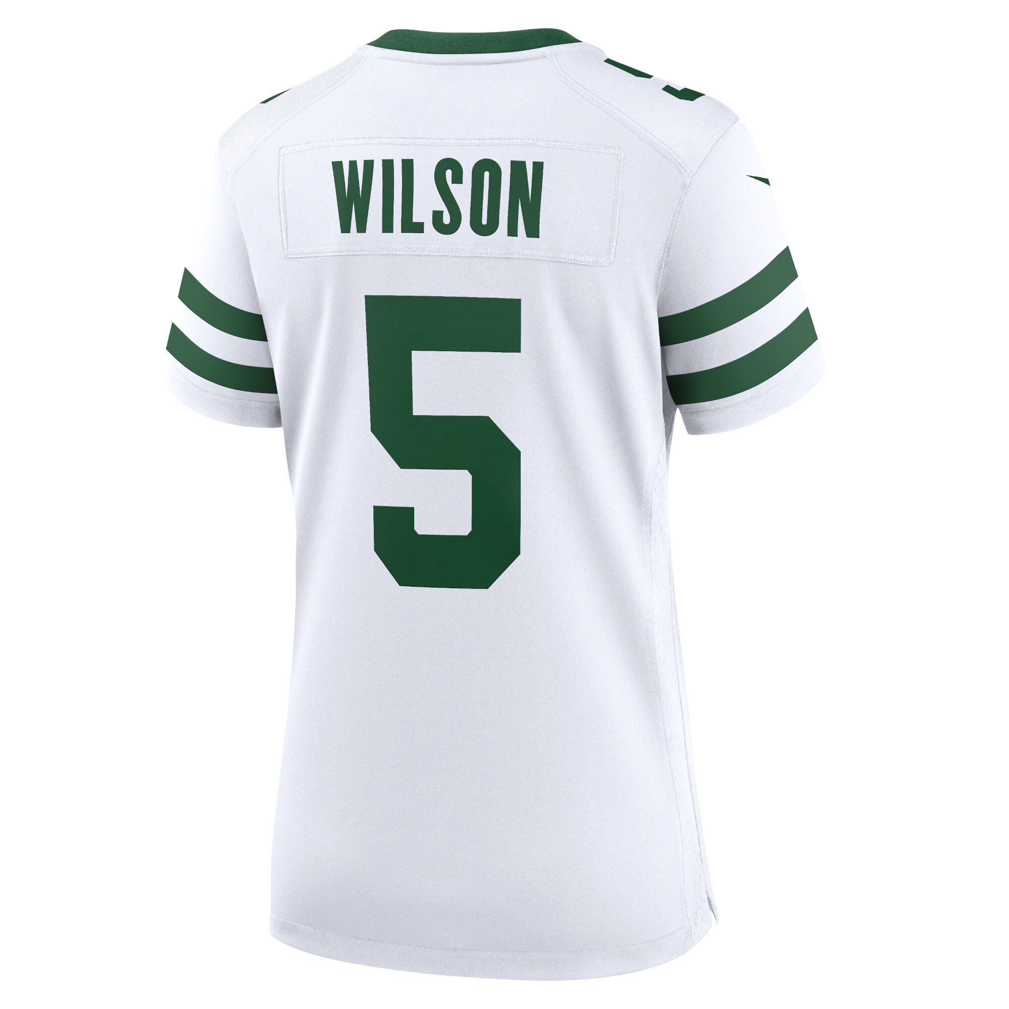 Garrett Wilson New York Jets  Women's Game Jersey - Legacy White